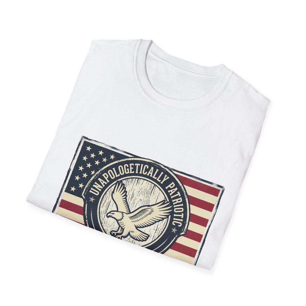 Patriotic Eagle T-Shirt — Unapologetically Patriotic American Flag Tee