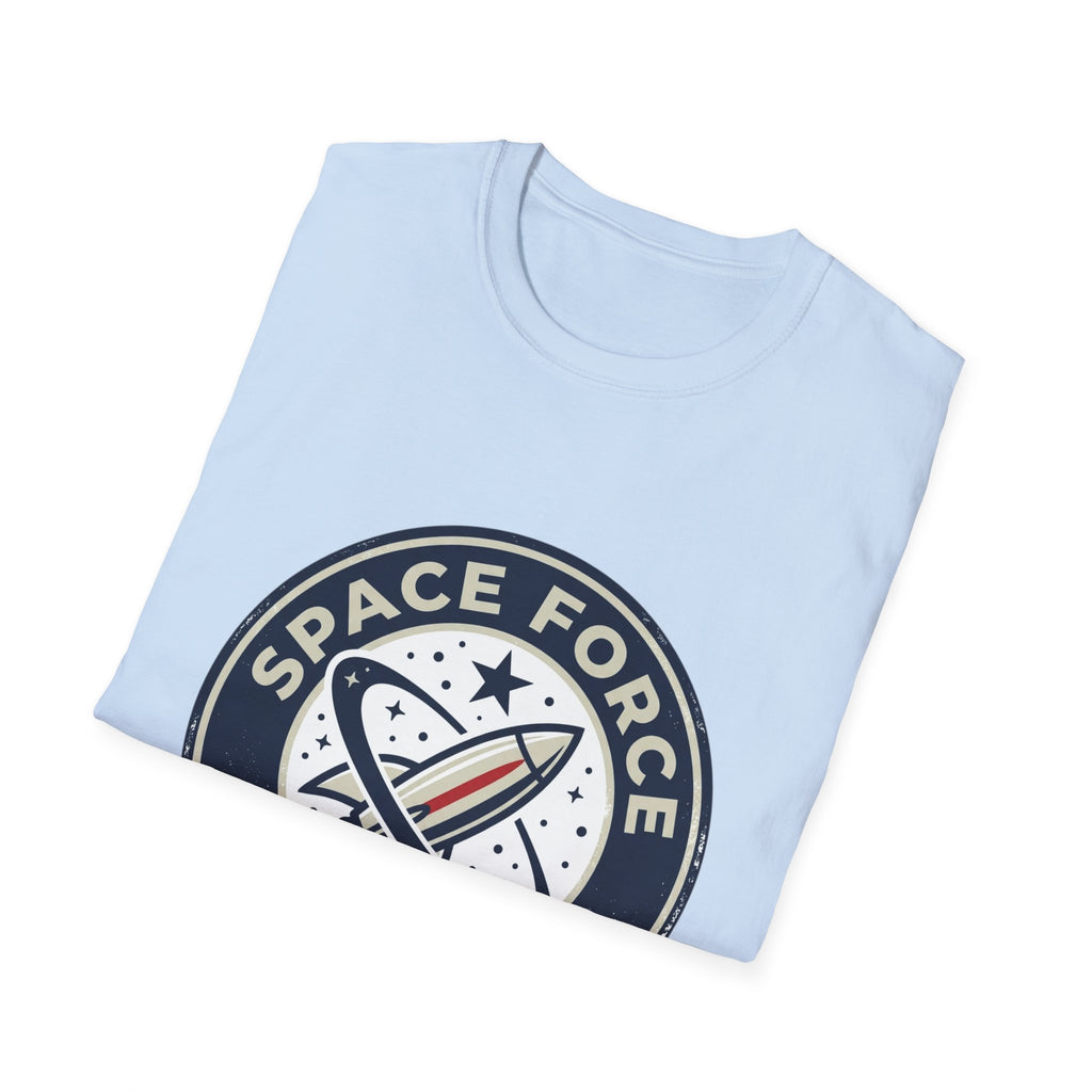 Space Force USA T‑Shirt — Retro Rocket Patch Tee