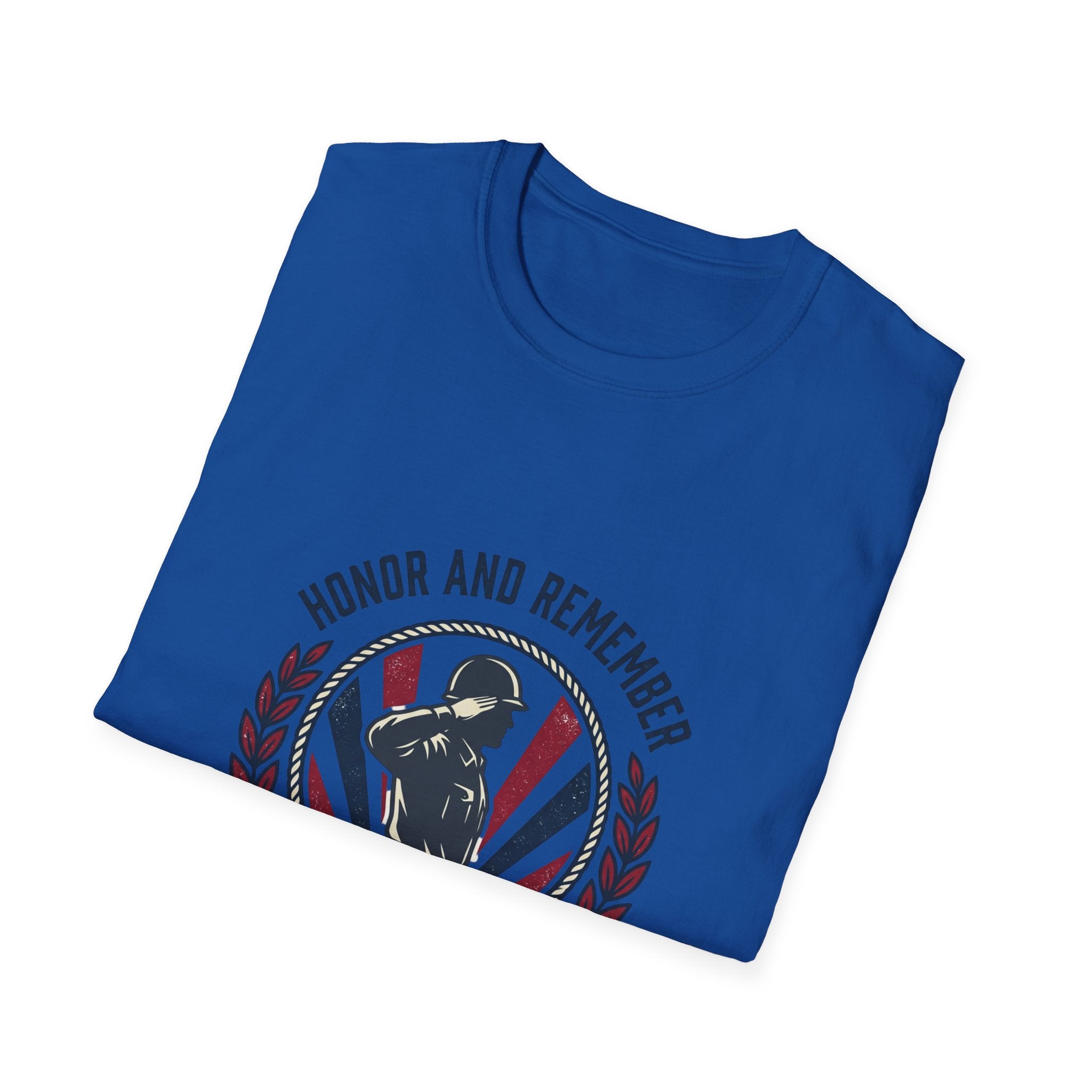 Veterans Tribute T-Shirt — "Honor and Remember" Memorial Tee
