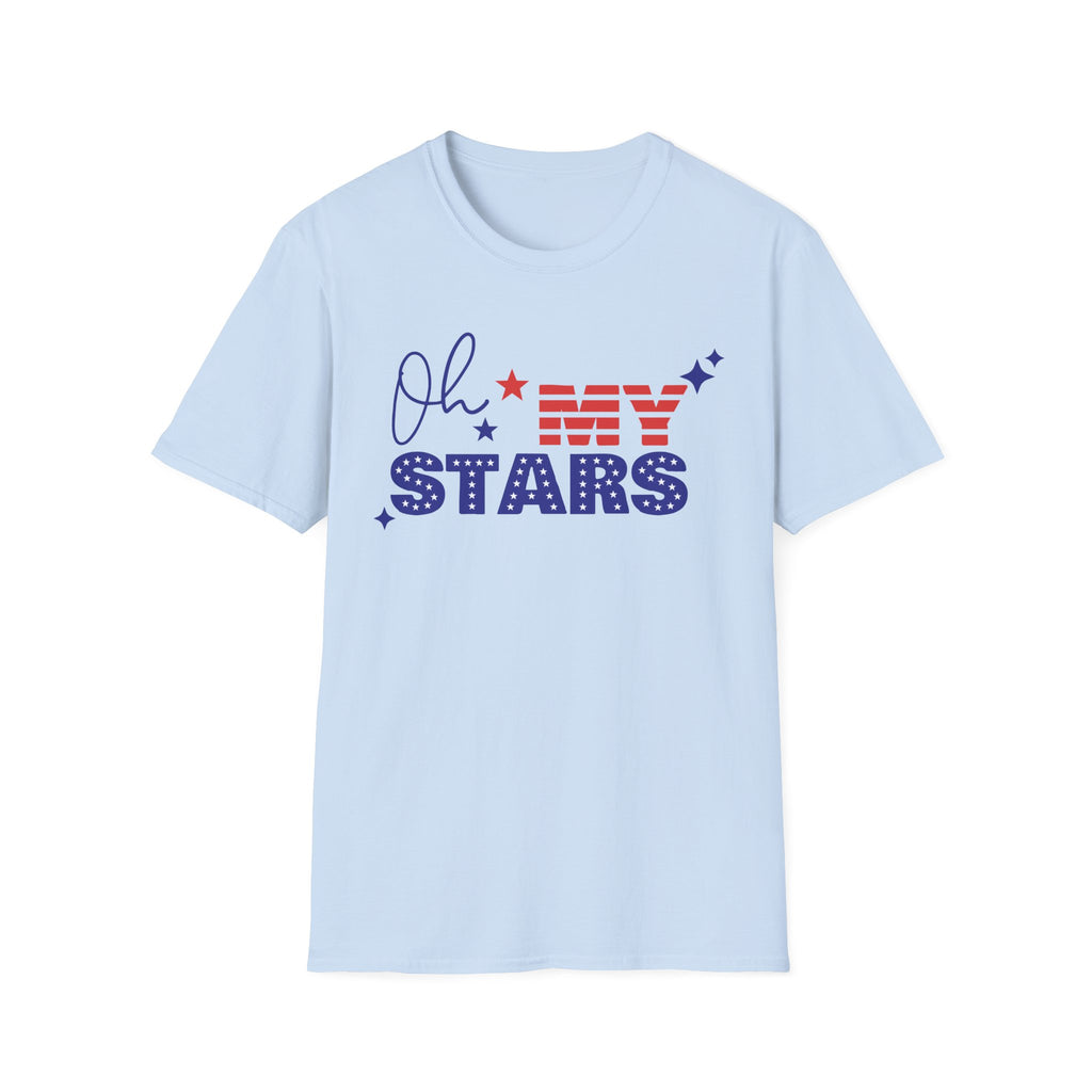 Oh My Stars T-Shirt – Patriotic 4th of July Graphic Tee