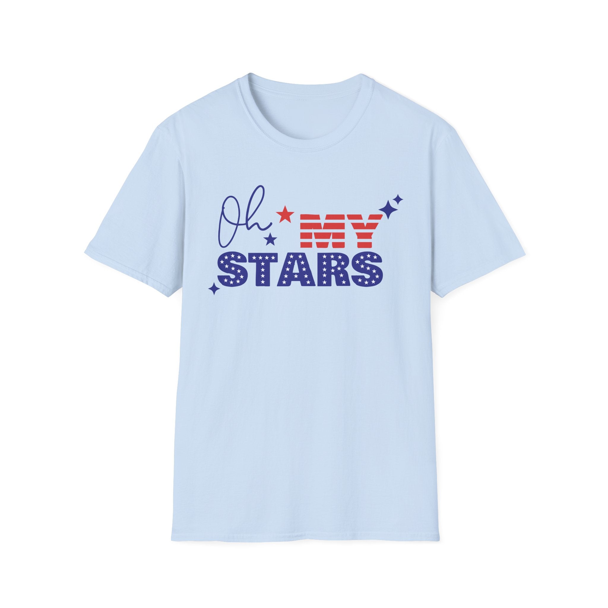 Oh My Stars T-Shirt – Patriotic 4th of July Graphic Tee