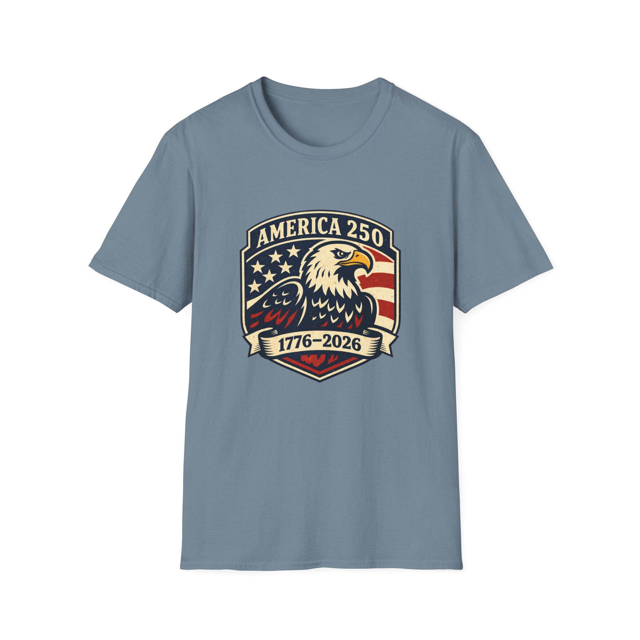 America 250 Eagle T-Shirt — 1776-2026 Patriotic Independence Day Shirt