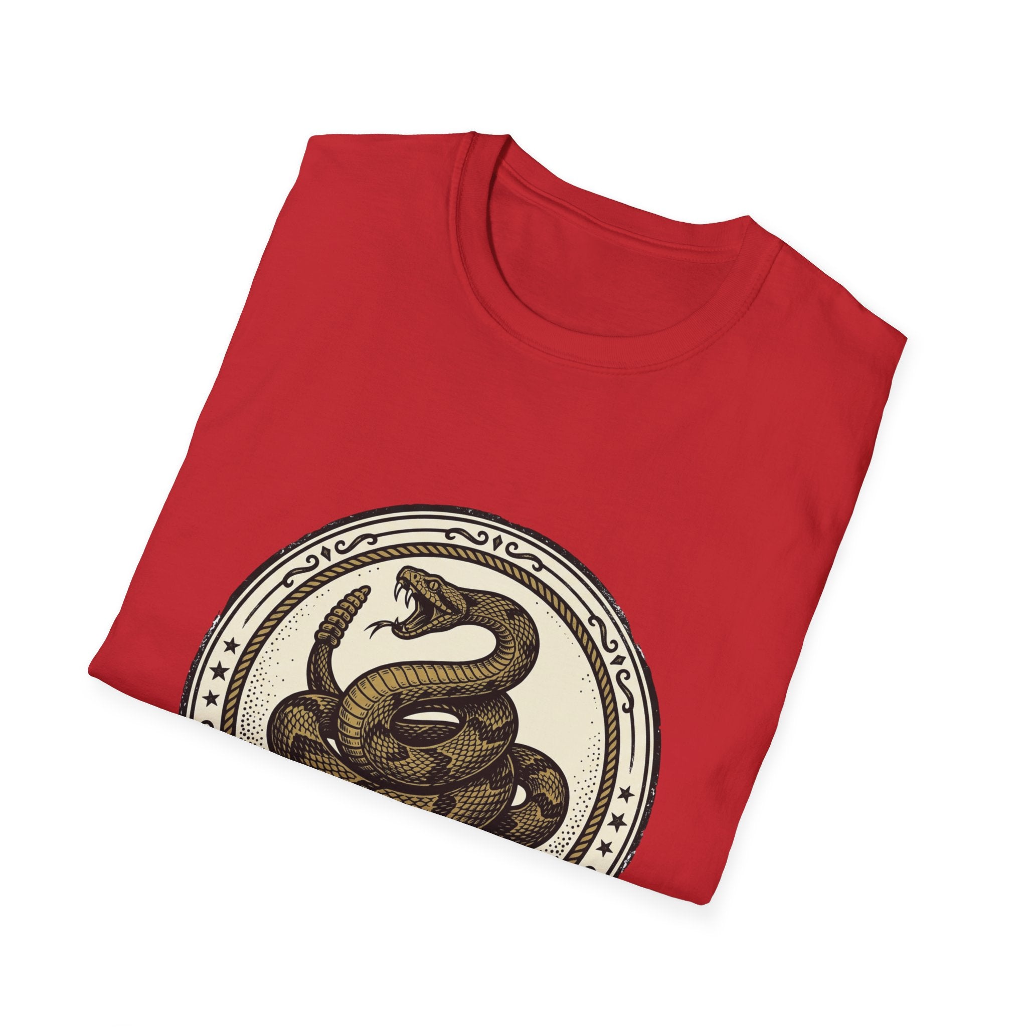 Don't Tread On Me Snake T-Shirt — Gadsden Flag Vintage Patriotic Tee
