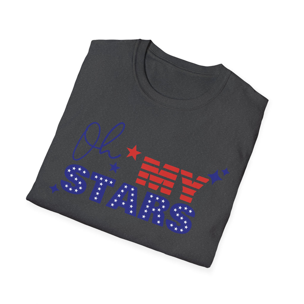 Oh My Stars T-Shirt – Patriotic 4th of July Graphic Tee