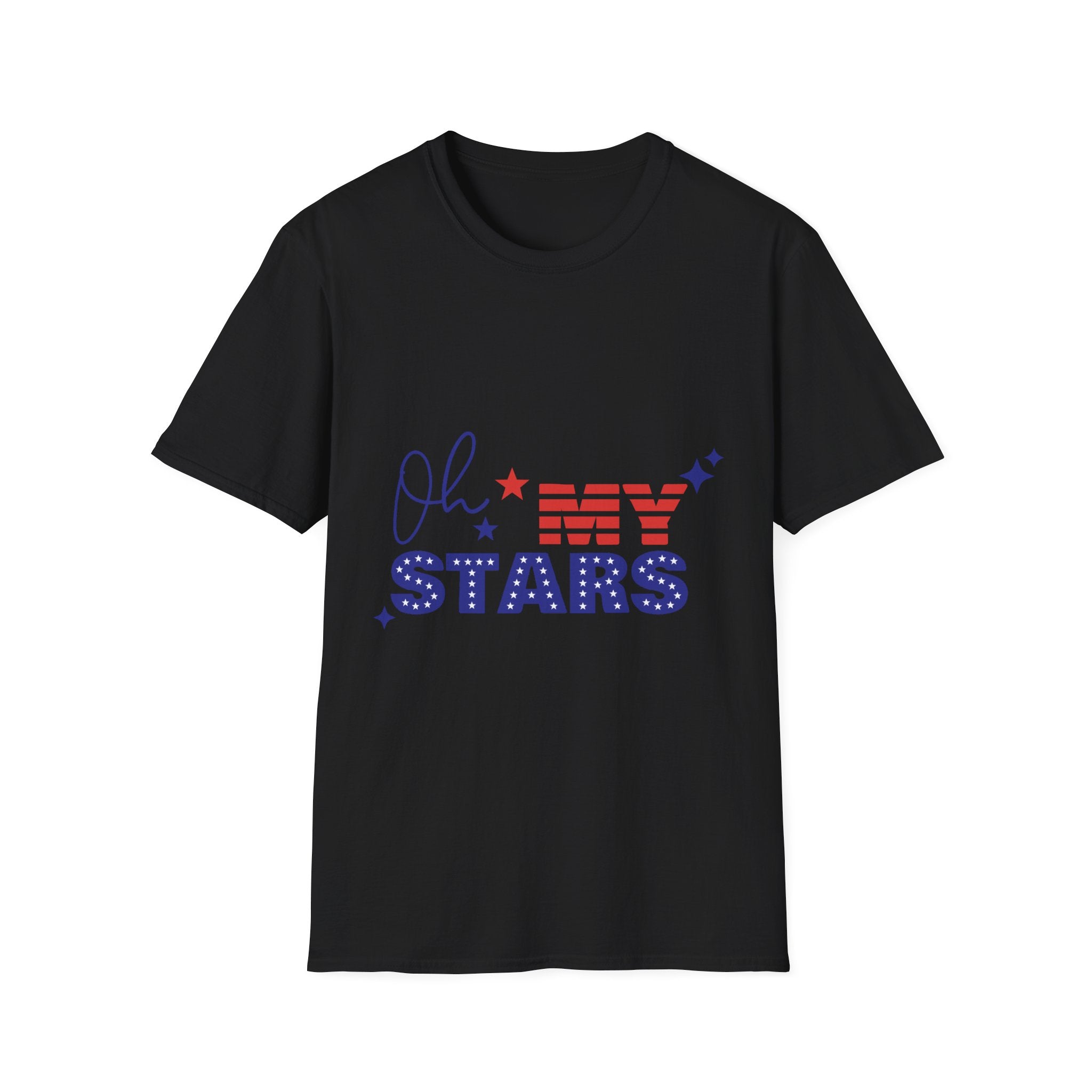 Oh My Stars T-Shirt – Patriotic 4th of July Graphic Tee