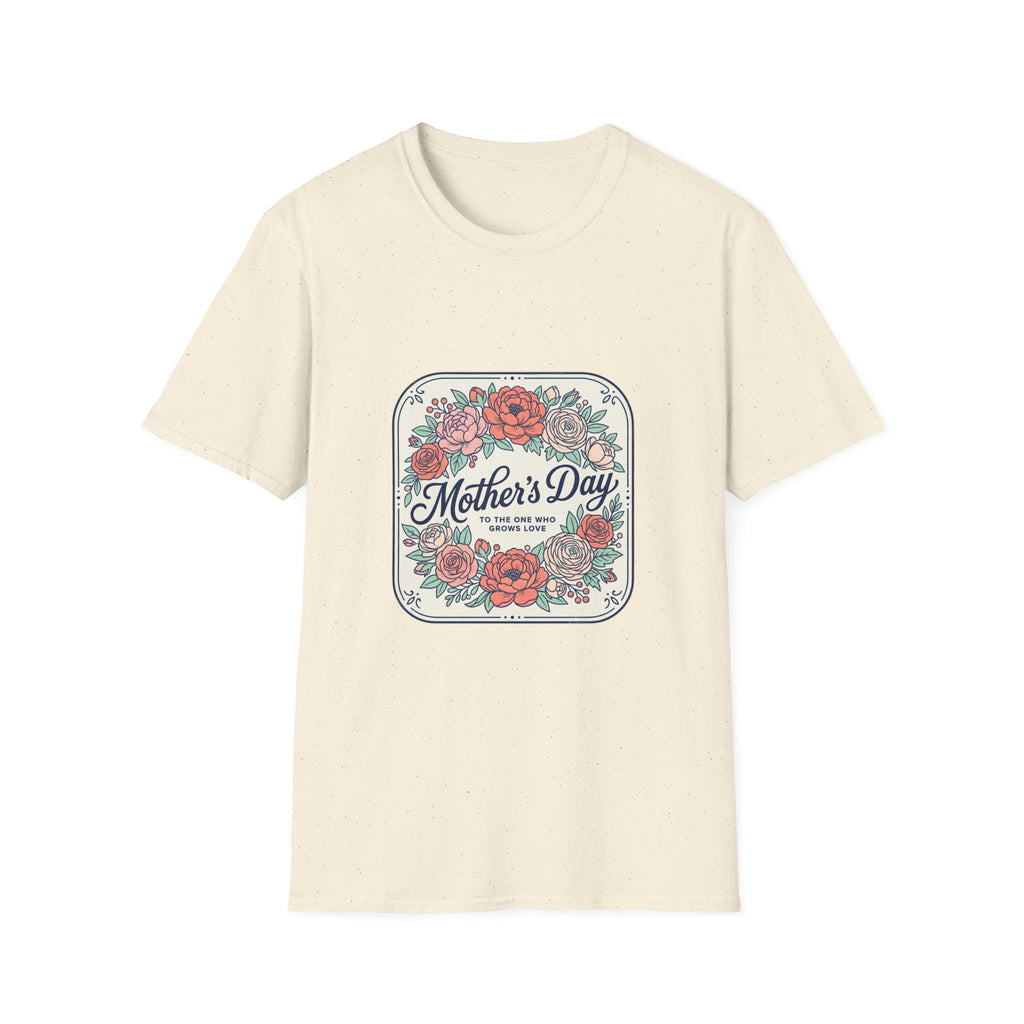 Mother's Day Floral Tee — Vintage Roses "Mother's Day" Graphic T-Shirt