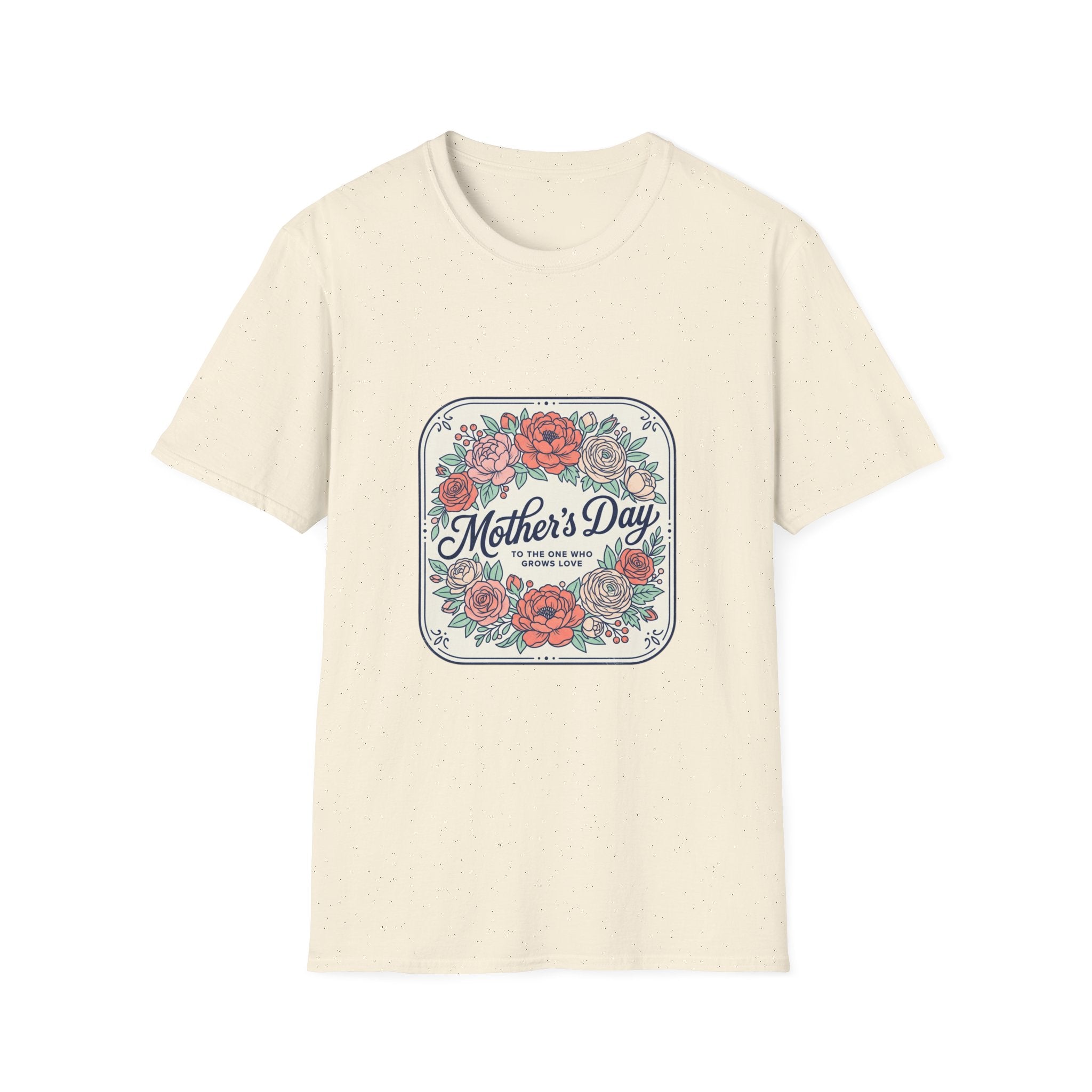Mother's Day Floral Tee — Vintage Roses "Mother's Day" Graphic T-Shirt