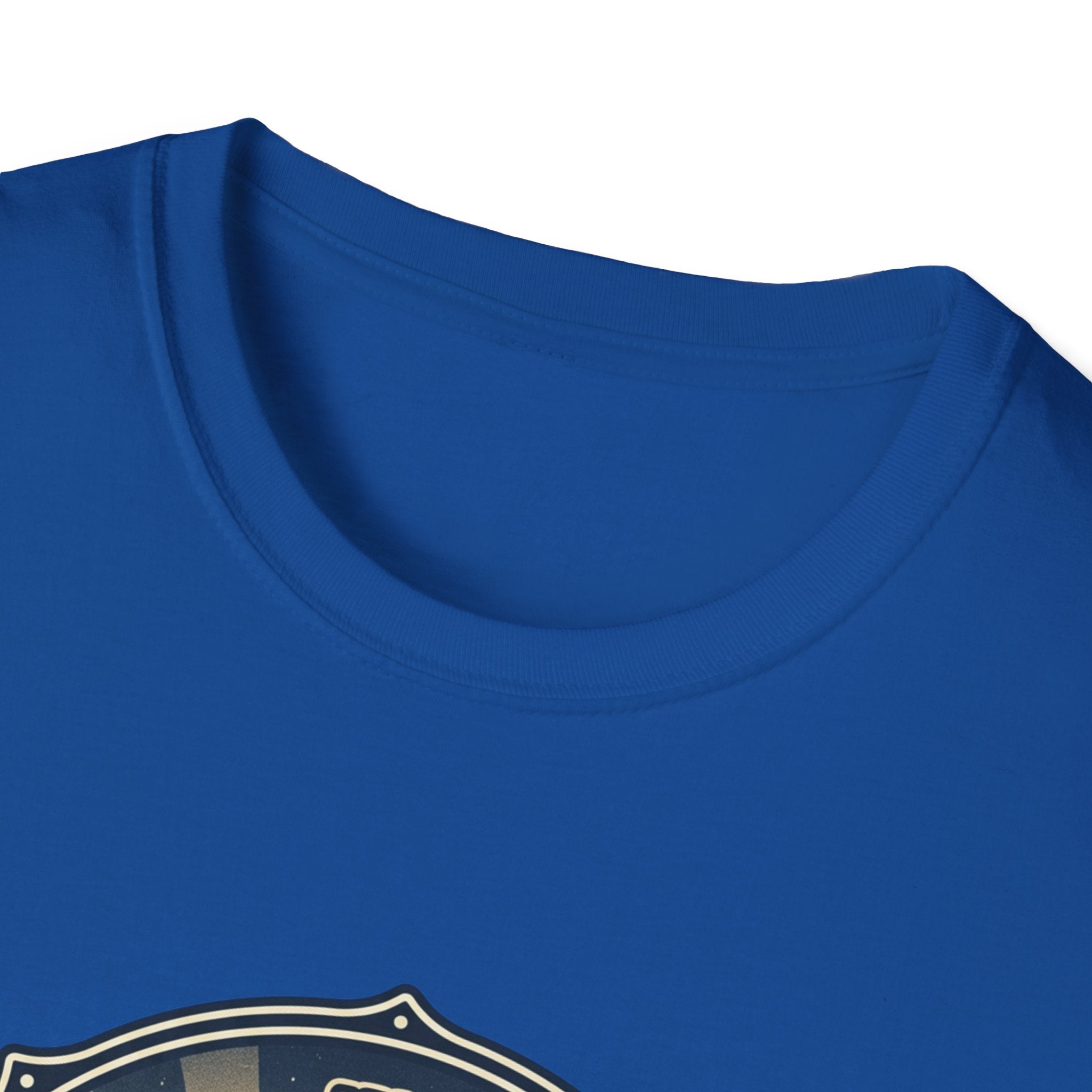 Christian T-Shirt — "Thankful God Is In Control" Cross Design