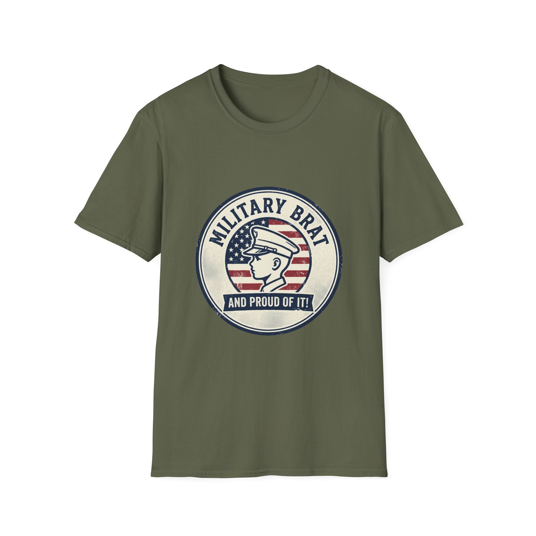 Military Brat T-Shirt — Proud of It Patriotic Graphic Tee