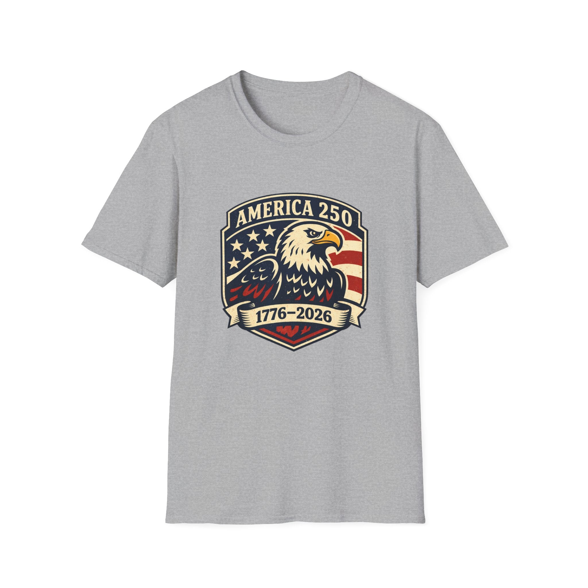 America 250 Eagle T-Shirt — 1776-2026 Patriotic Independence Day Shirt