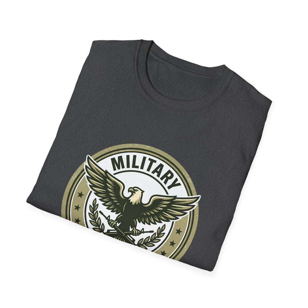 Military Eagle T-Shirt — Vintage Emblem Patriotic Tee
