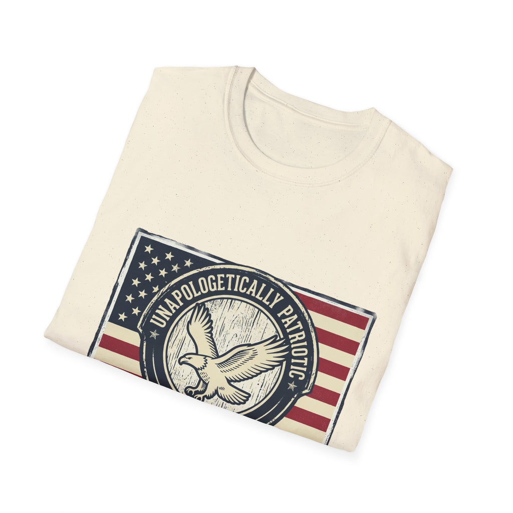 Patriotic Eagle T-Shirt — Unapologetically Patriotic American Flag Tee