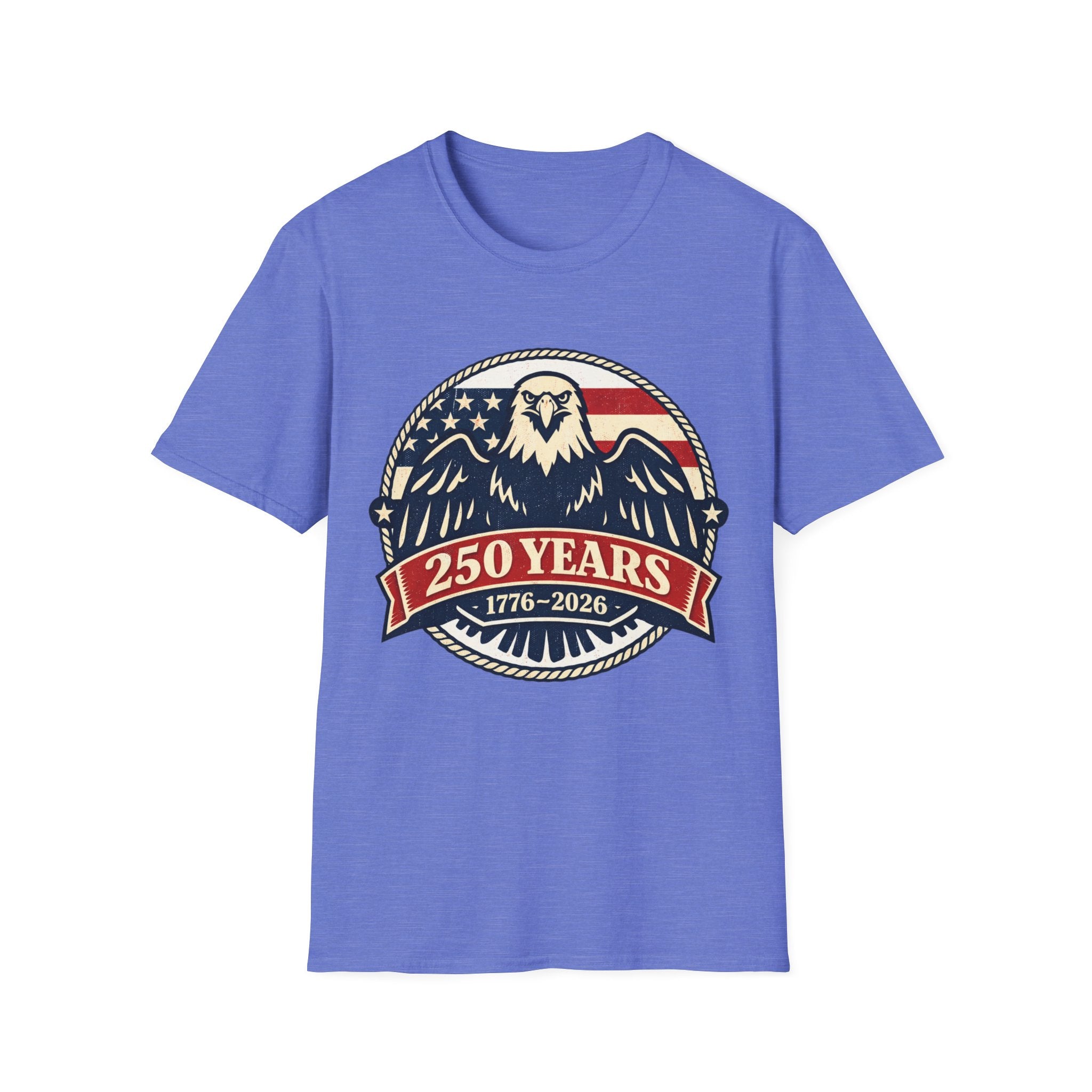 250 Years Eagle T-Shirt – 1776–2026 American Anniversary Patriotic Tee