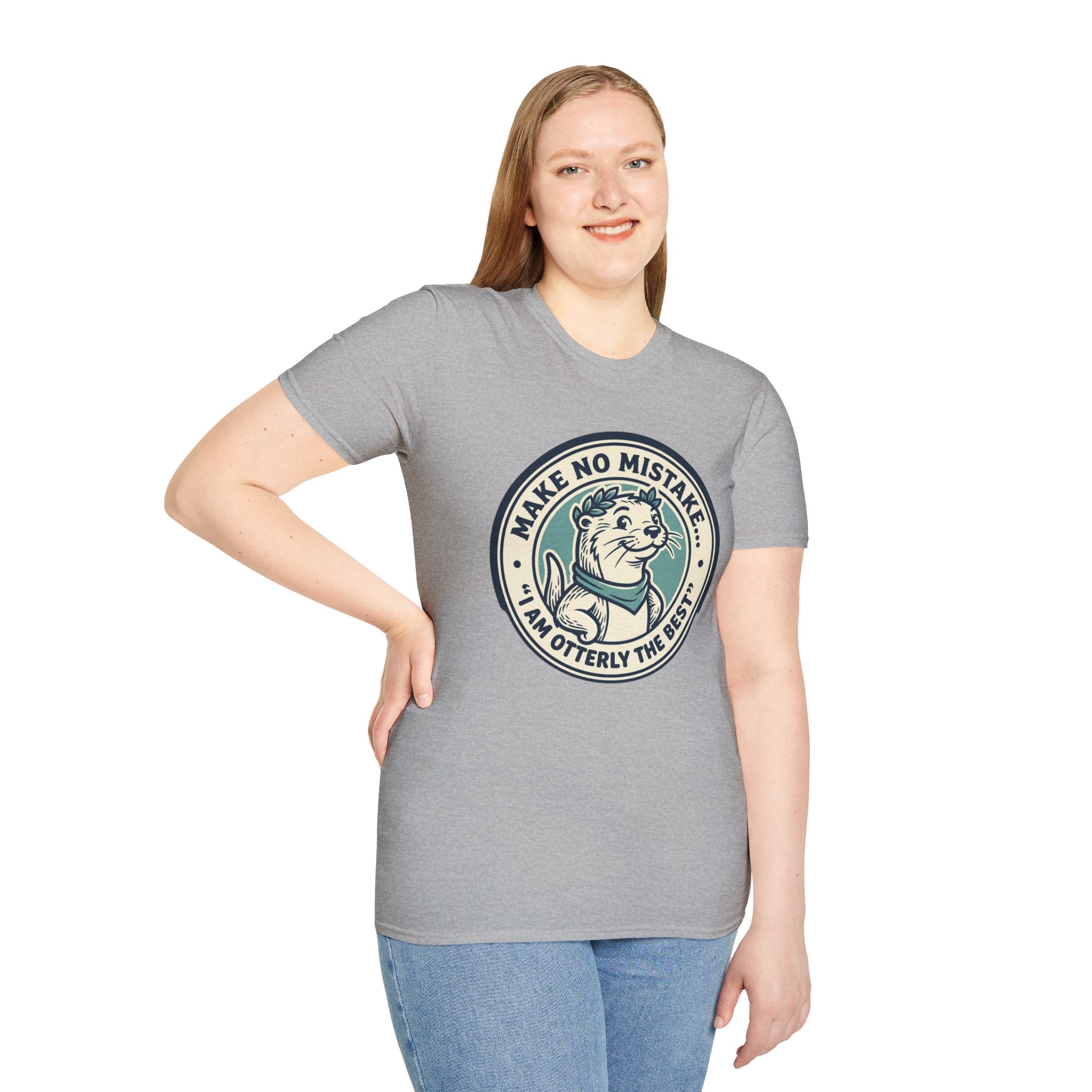 Otterly The Best T-Shirt — Make No Mistake Cute Otter Graphic Tee