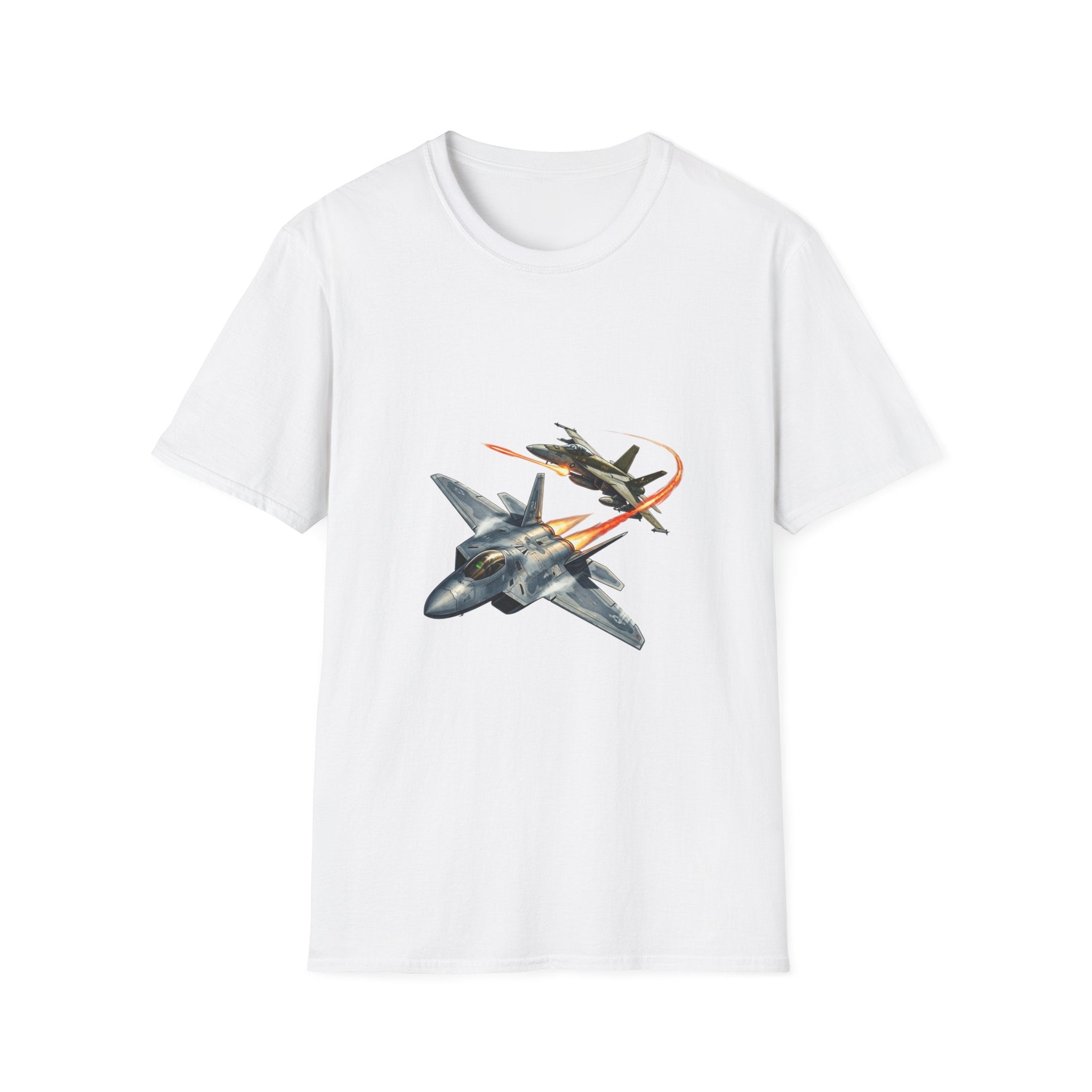 Jet Fighter T-Shirt — Vintage Military Aviation Graphic Tee