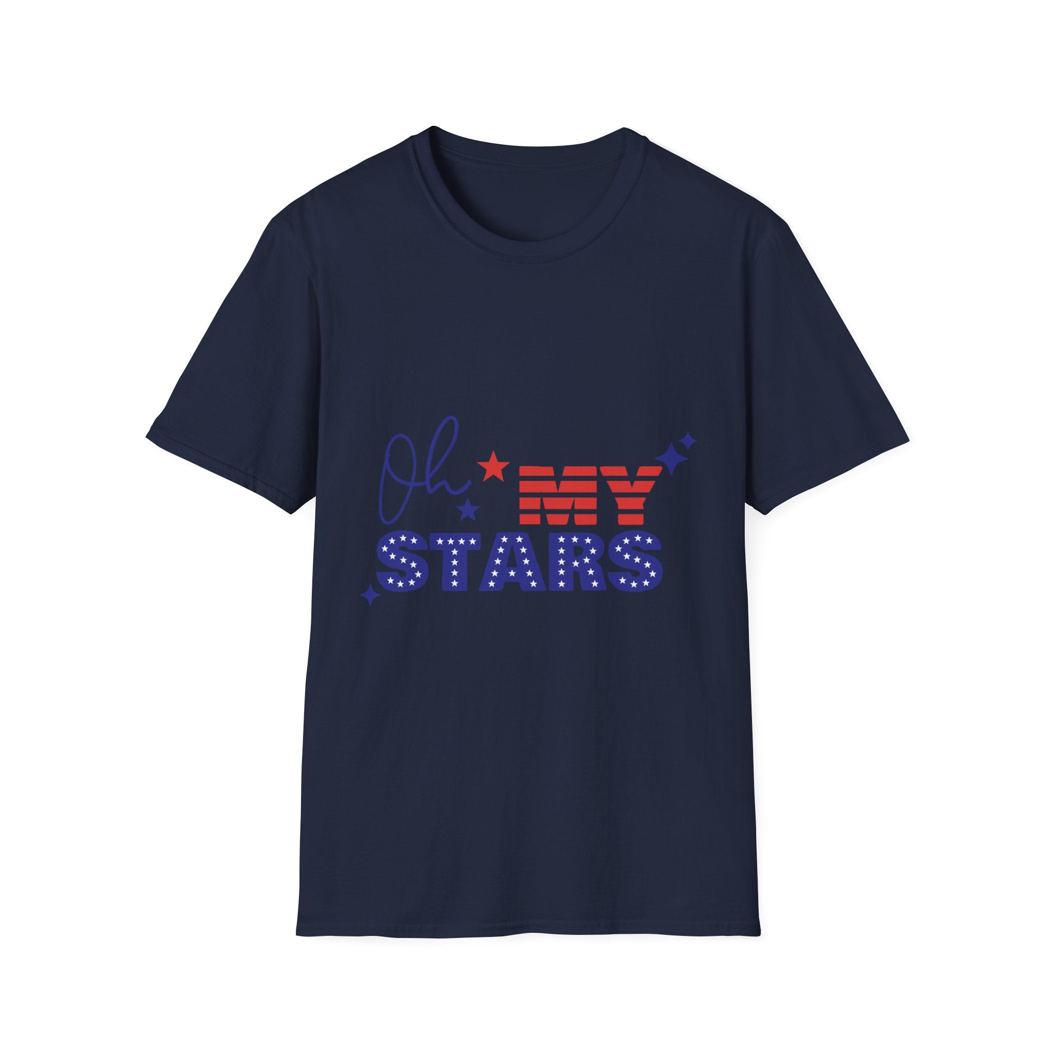 Oh My Stars T-Shirt – Patriotic 4th of July Graphic Tee