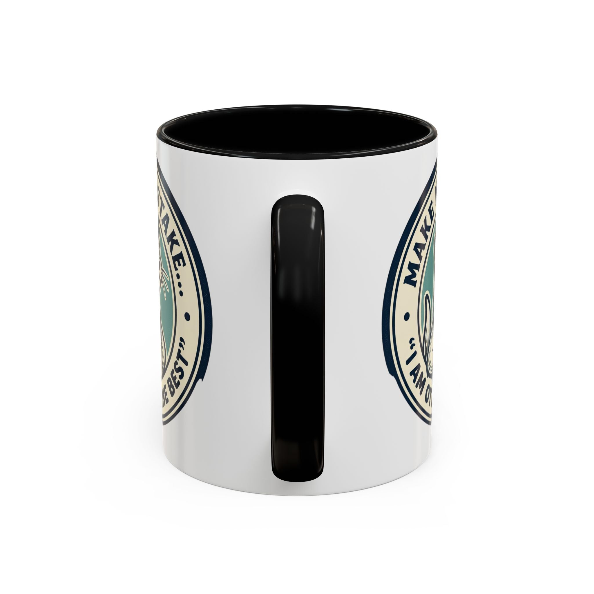 Otter Coffee Mug - "Make No Mistake I Am Otterly The Best" Accent Ceramic Mug