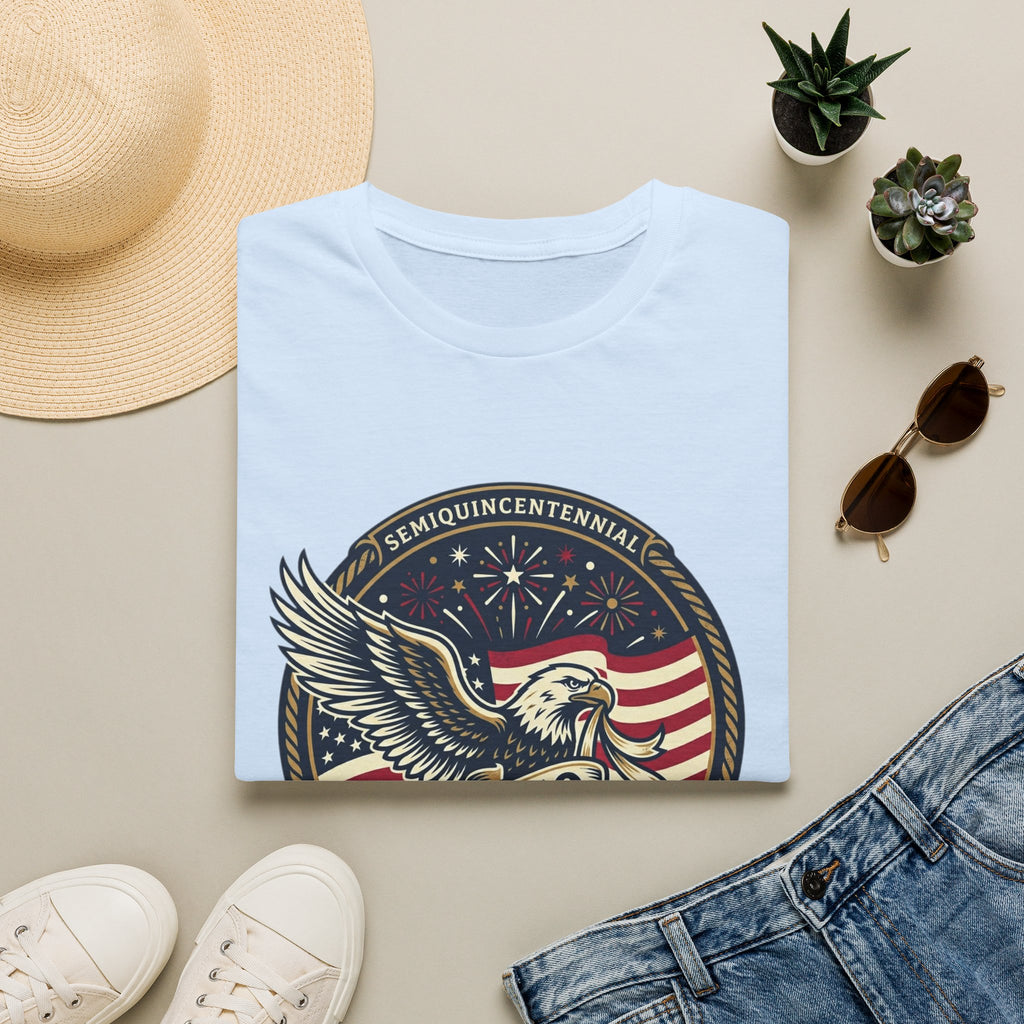 250th America Eagle T-Shirt — Semiquincentennial Patriotic Shirt