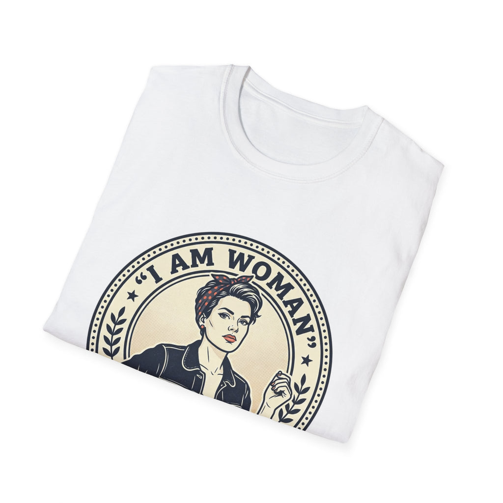 Woman Don’t Try Me T-Shirt — Vintage Feminist Graphic Tee