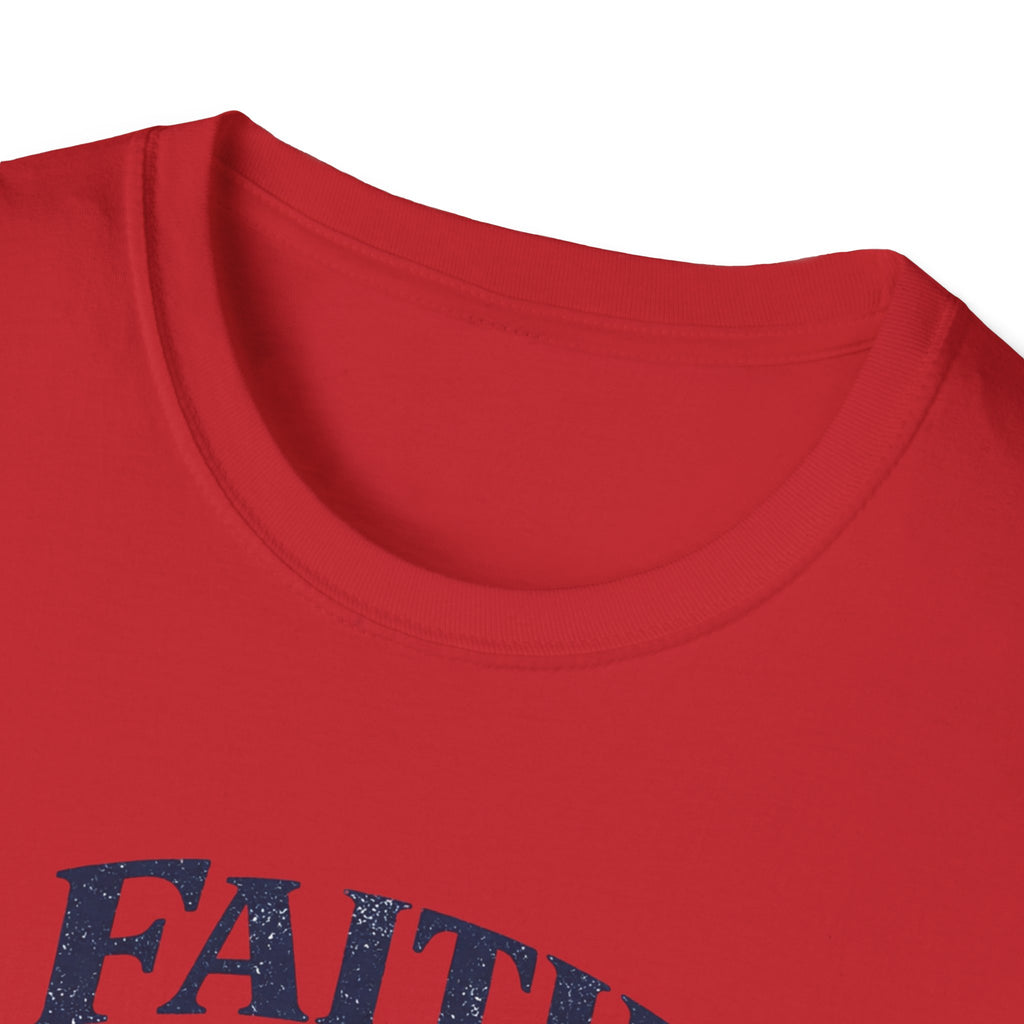 Faith Over Fear T-Shirt — Christian Cross Inspirational Tee