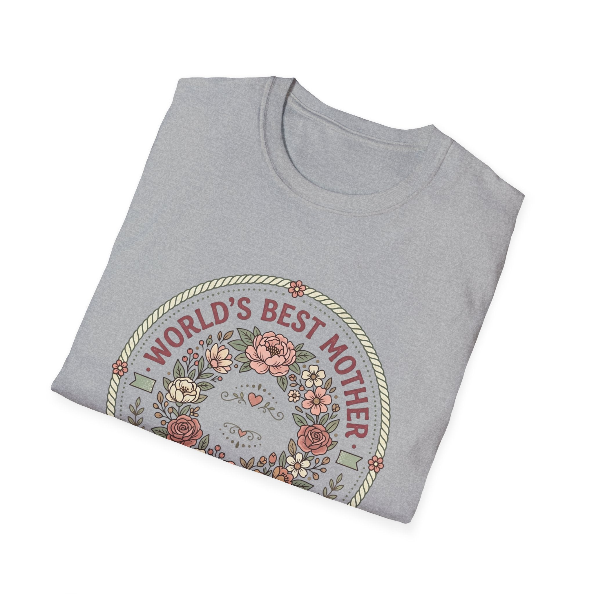 World's Best Mother Floral T-Shirt