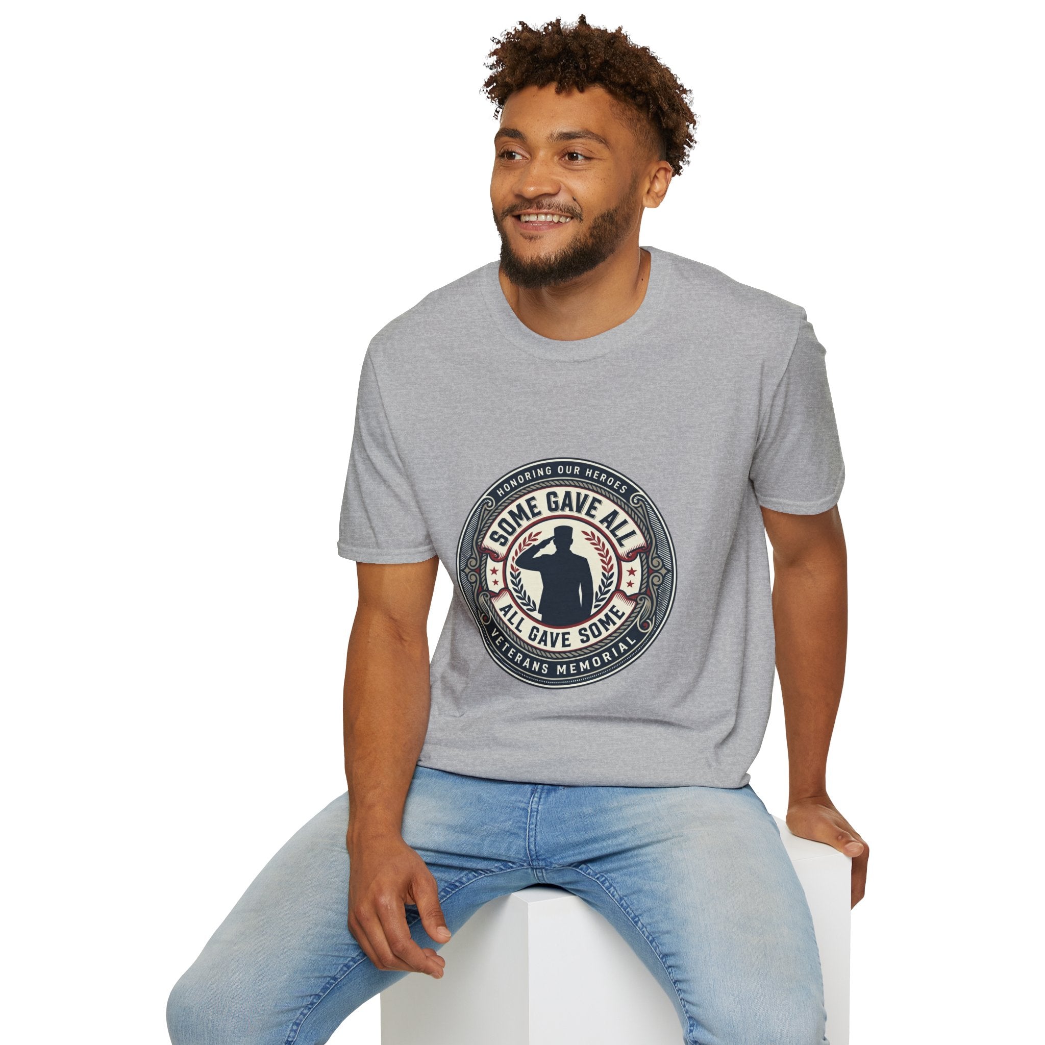 Veterans Memorial T-Shirt — "Some Gave All, All Gave Some" Tribute Tee
