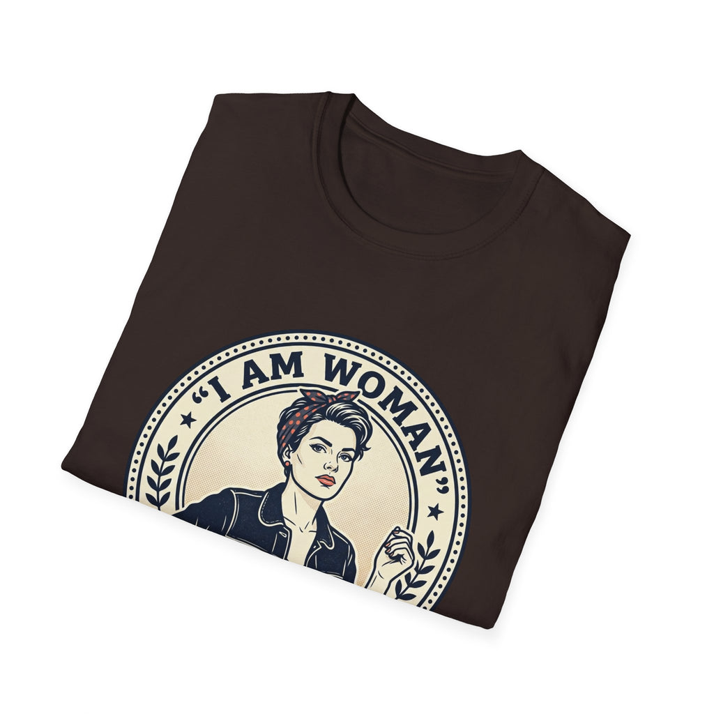 Woman Don’t Try Me T-Shirt — Vintage Feminist Graphic Tee