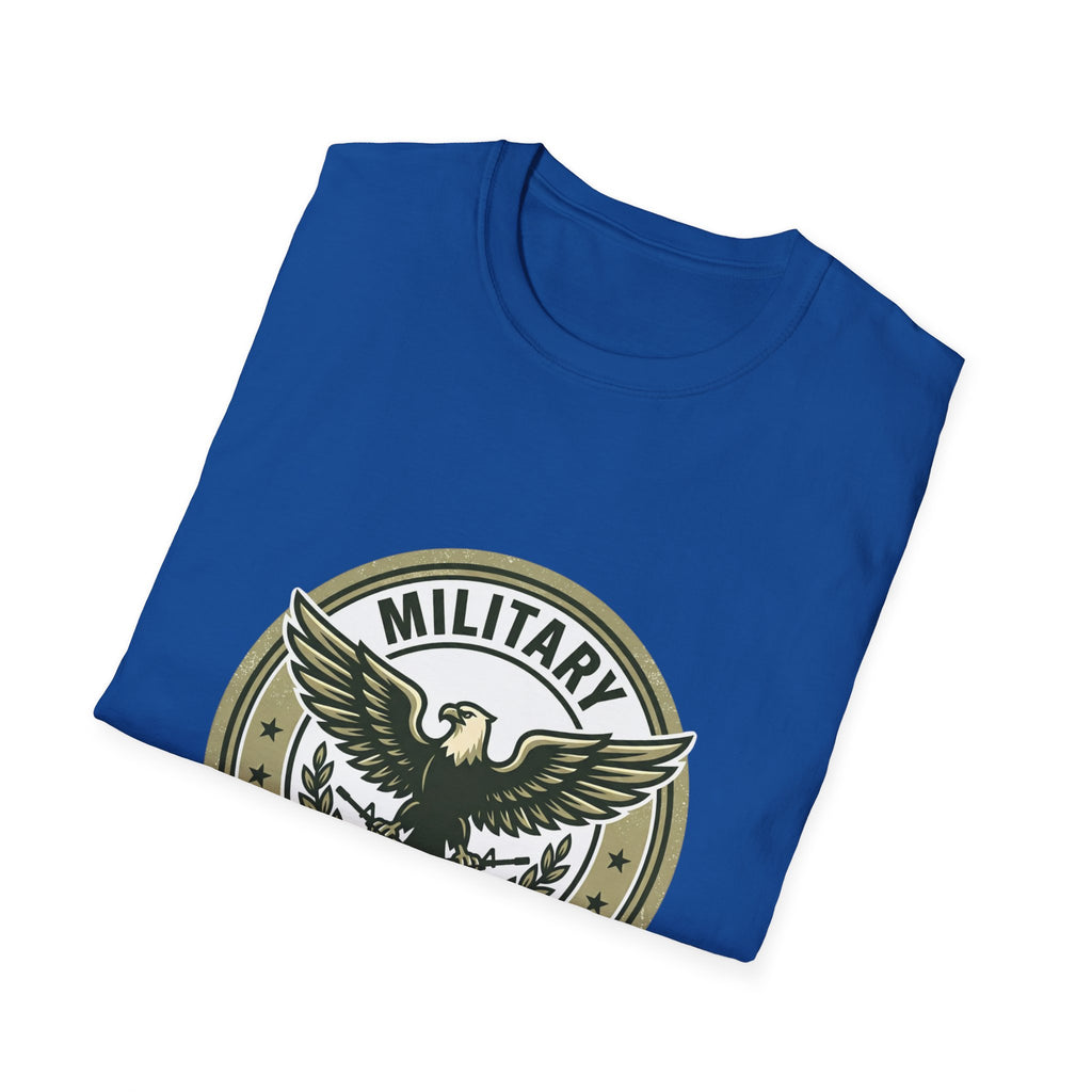 Military Eagle T-Shirt — Vintage Emblem Patriotic Tee