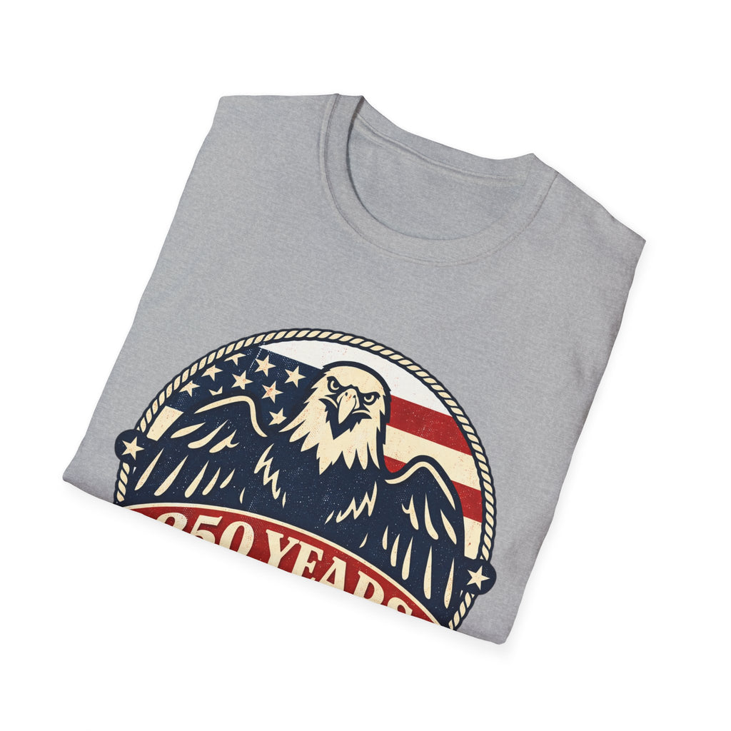 250 Years Eagle T-Shirt – 1776–2026 American Anniversary Patriotic Tee
