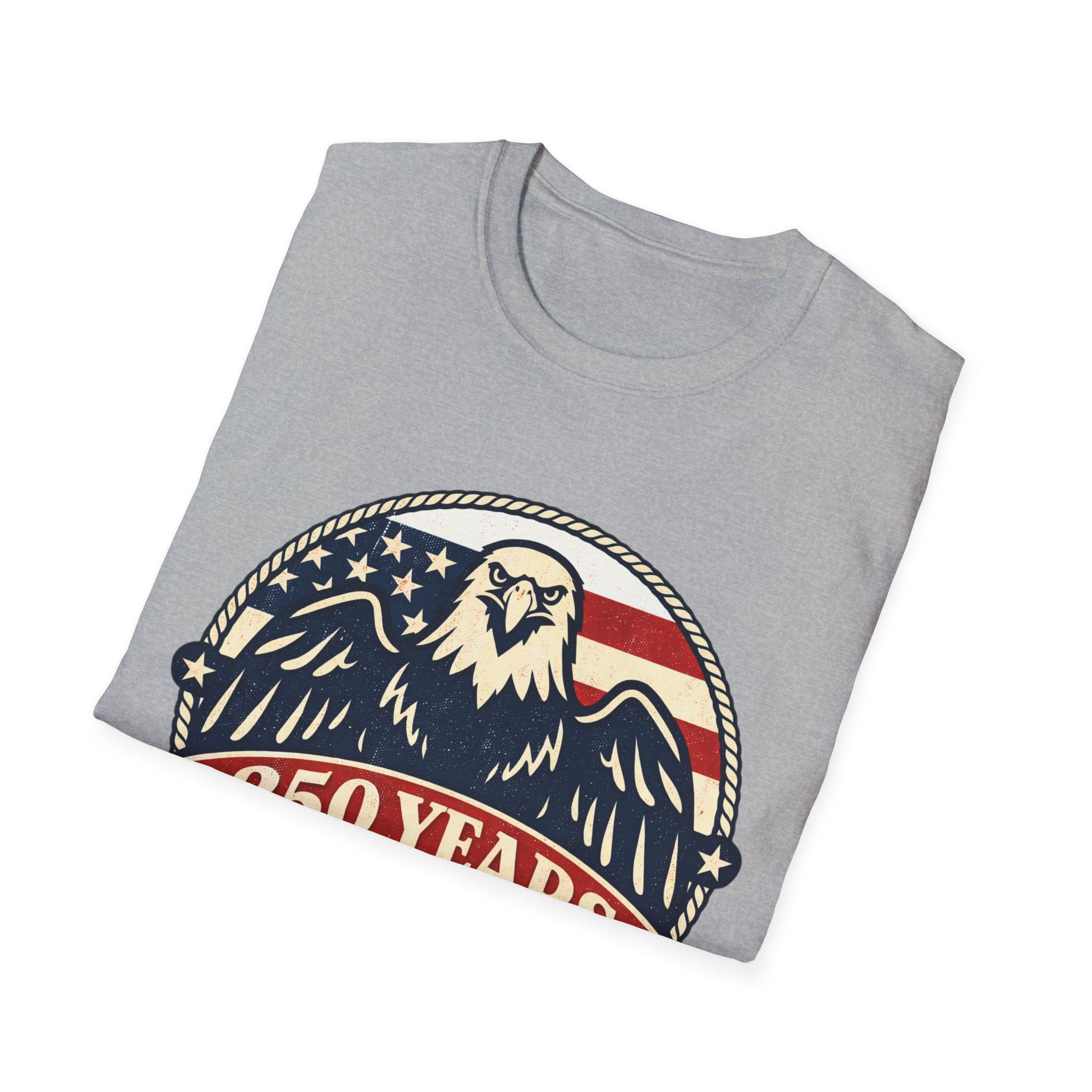 250 Years Eagle T-Shirt – 1776–2026 American Anniversary Patriotic Tee