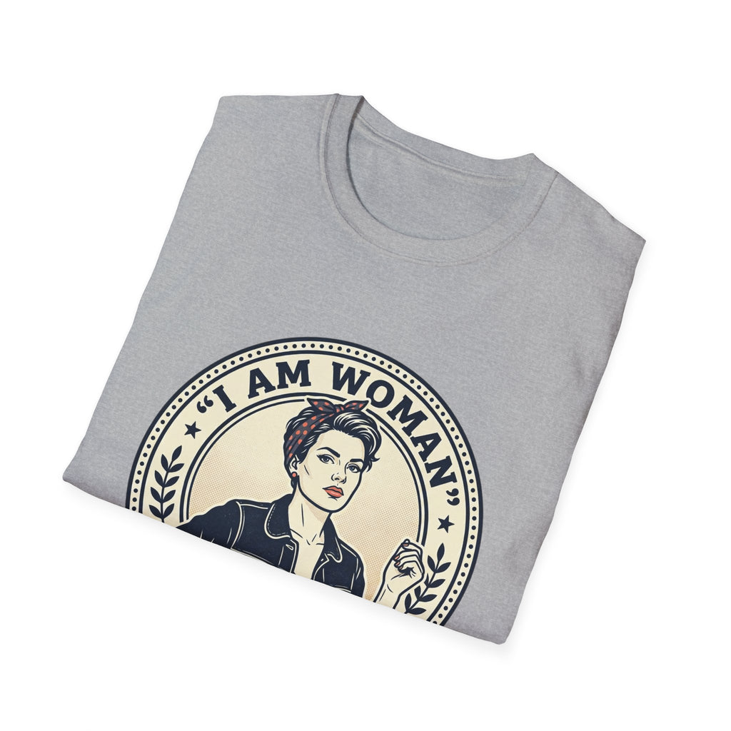Woman Don’t Try Me T-Shirt — Vintage Feminist Graphic Tee