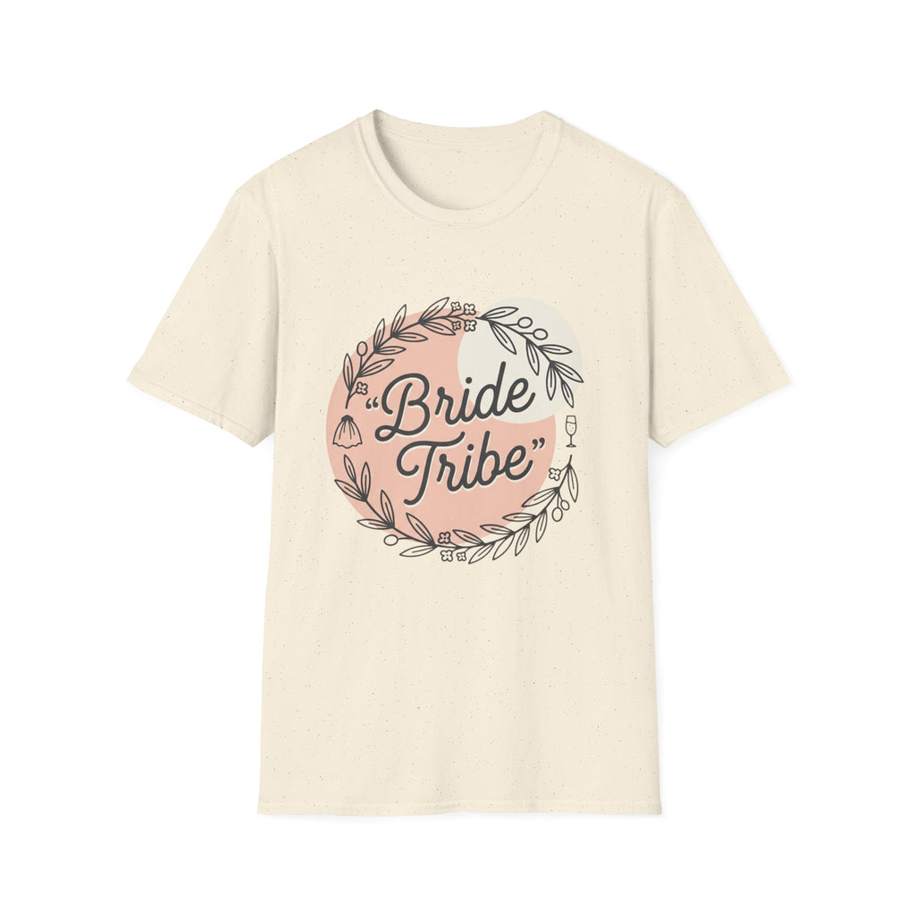 Bride Tribe T-Shirt — Floral Bride to Be Tee