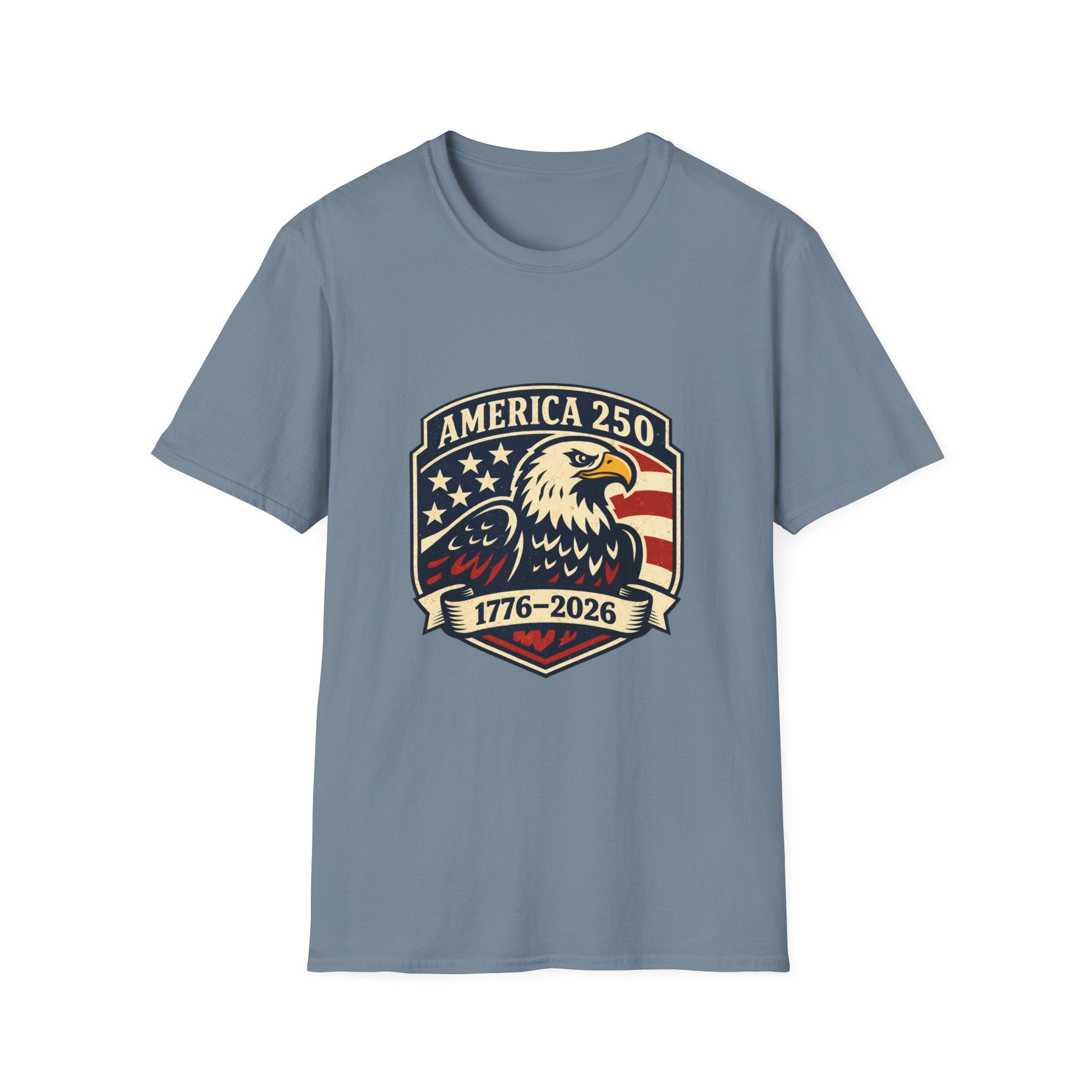 America 250 Eagle T-Shirt — 1776-2026 Patriotic Independence Day Shirt