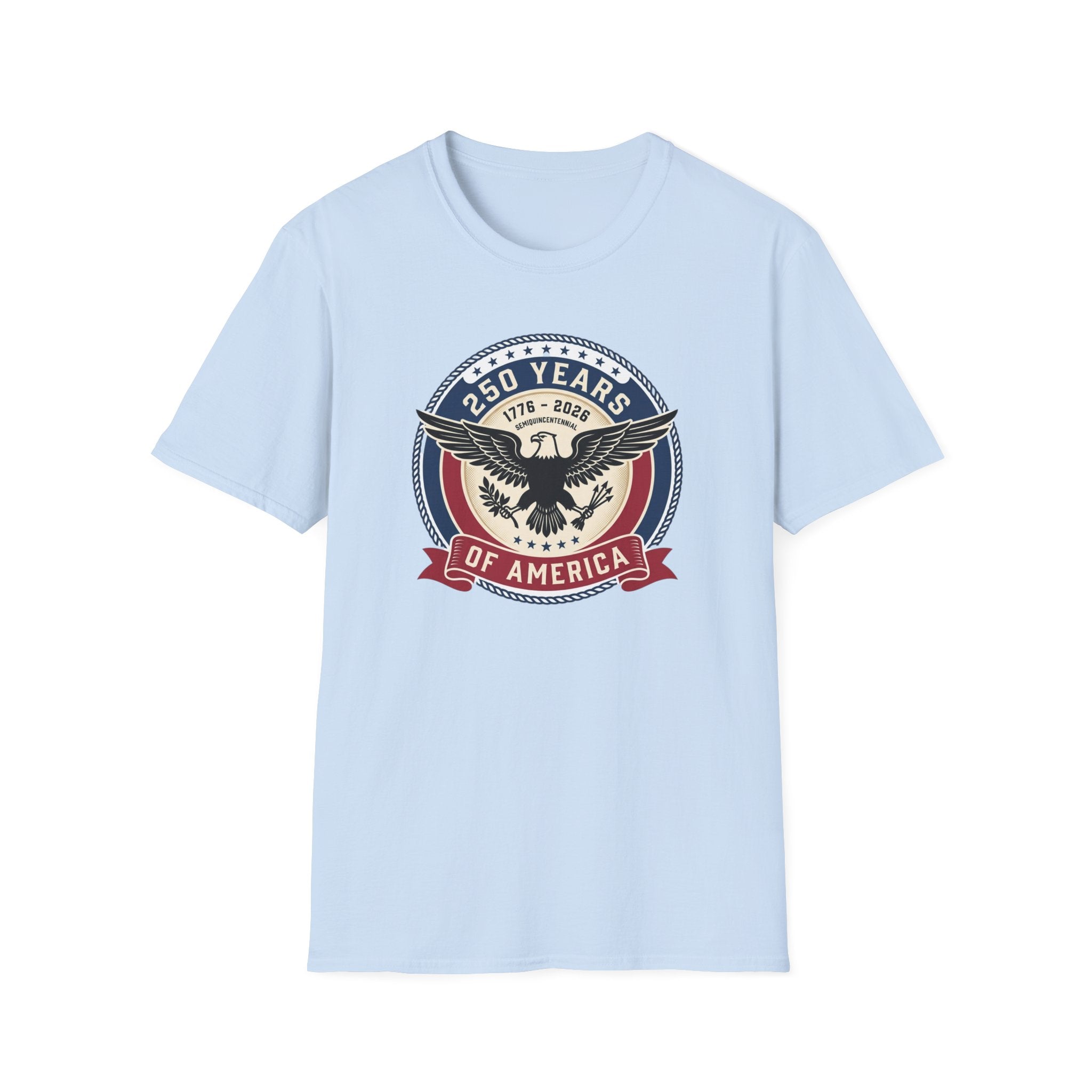 250 Years of America Eagle T-Shirt — 1776–2026 Patriotic Anniversary Tee