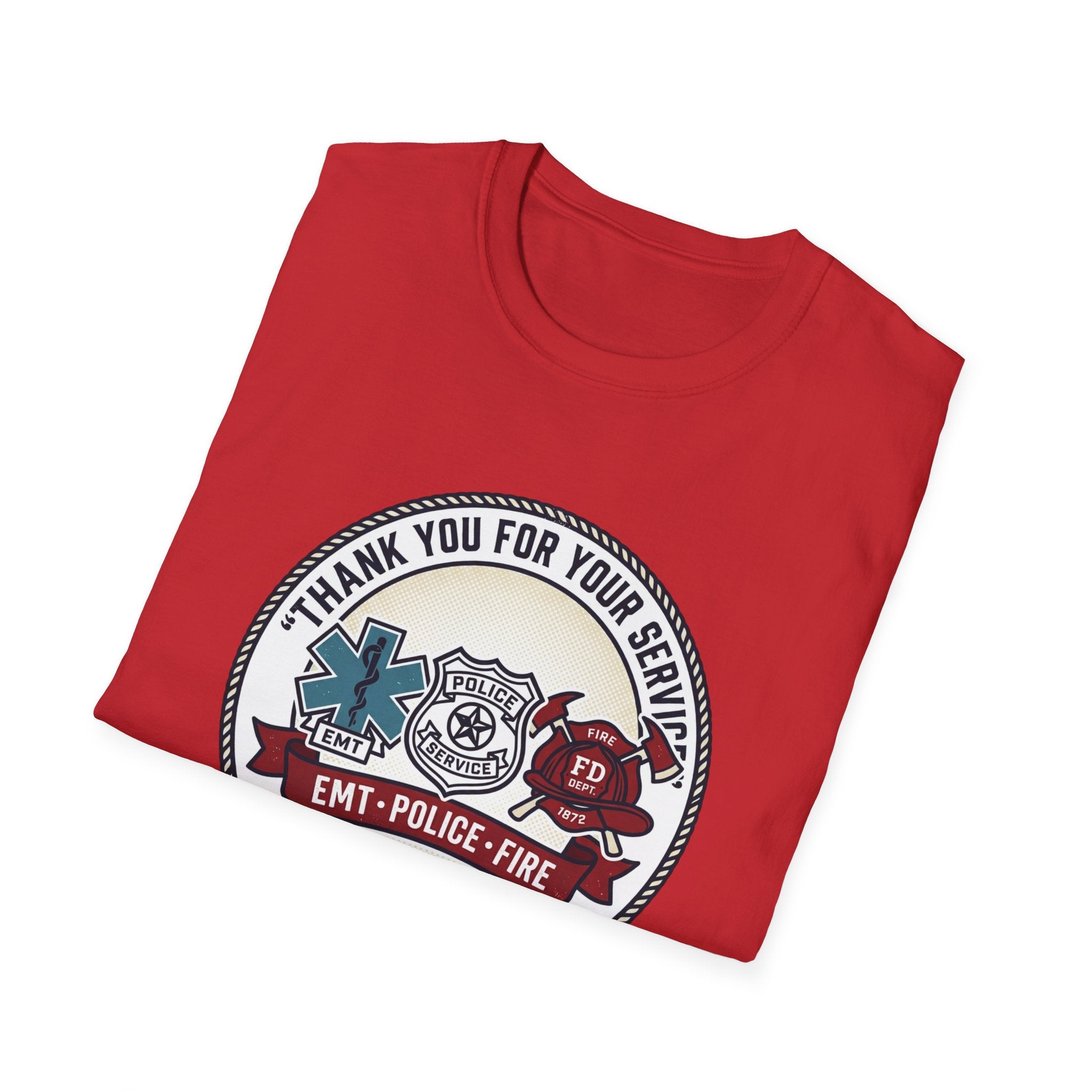 EMT • Police • Fire 'Thank You For Your Service' T-Shirt