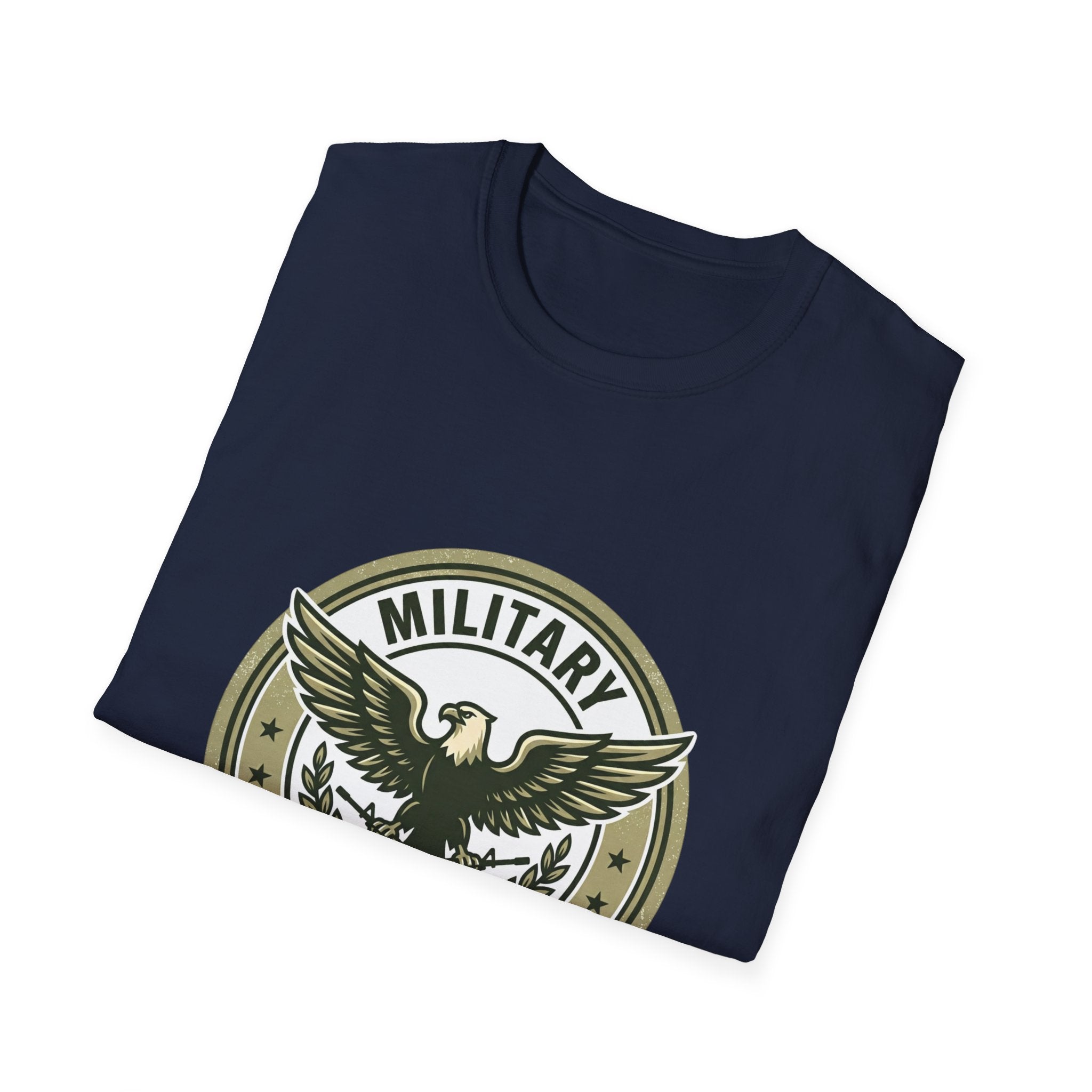 Military Eagle T-Shirt — Vintage Emblem Patriotic Tee