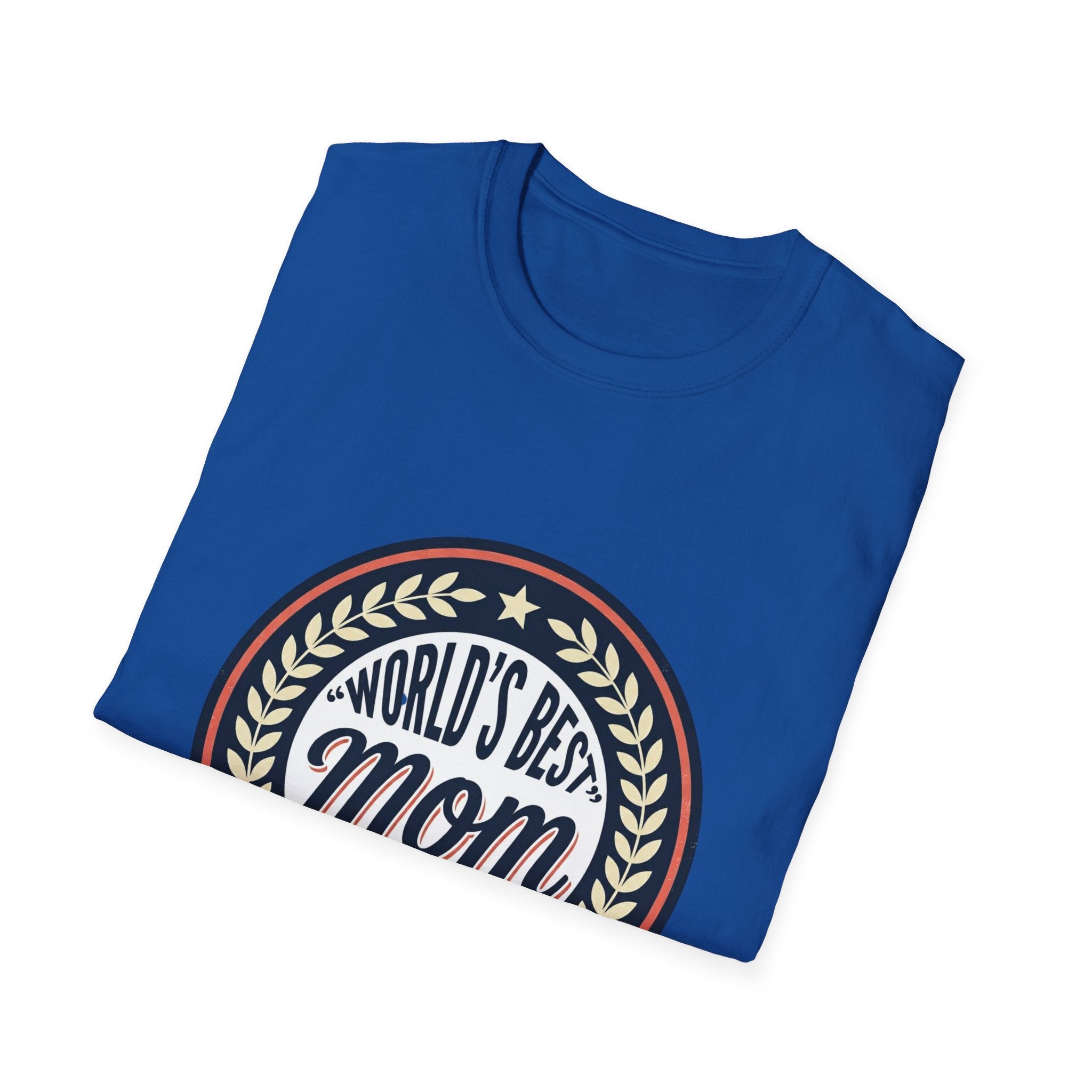 World's Best Mom T-Shirt – Vintage Badge Mother's Day Tee