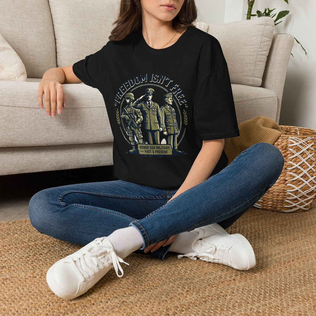 Freedom Isn't Free Military Tribute T-Shirt