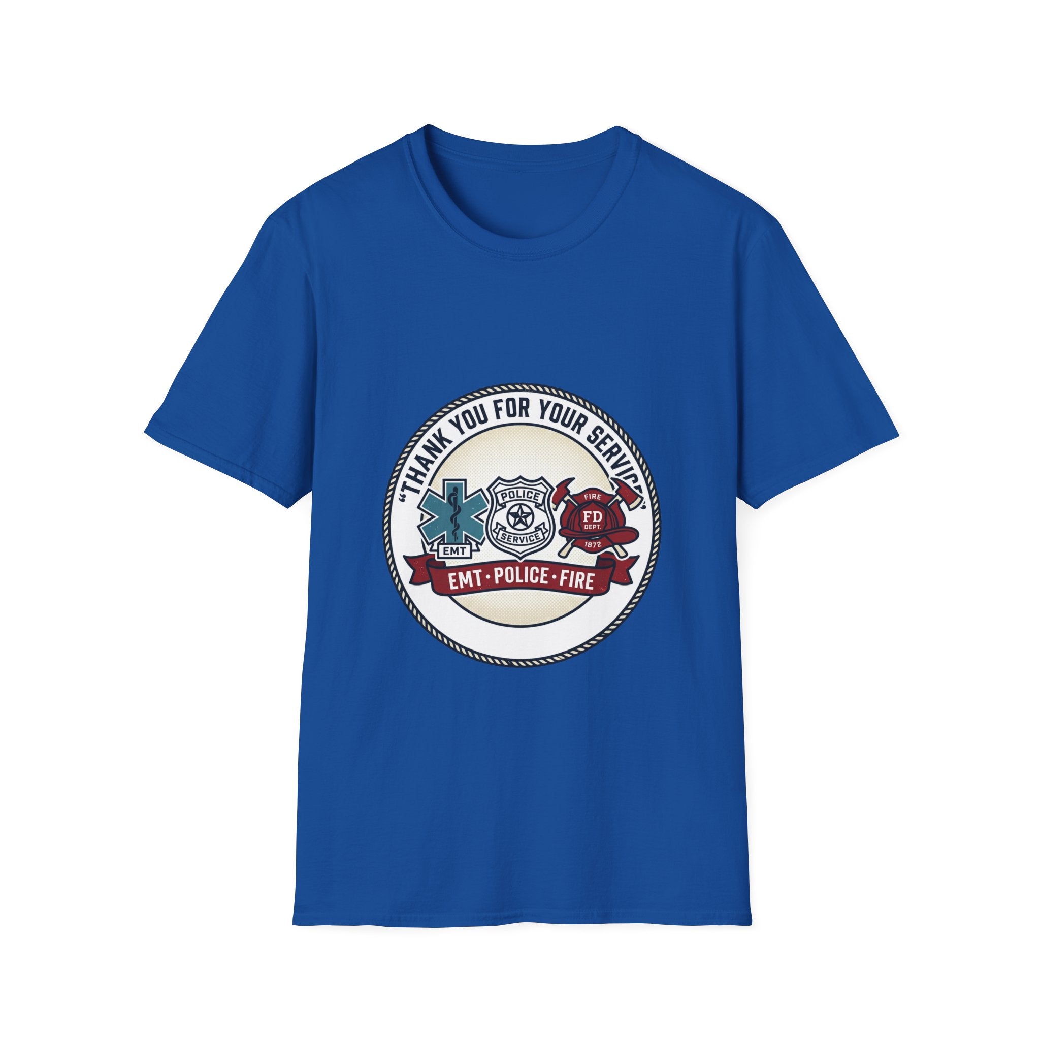 EMT • Police • Fire 'Thank You For Your Service' T-Shirt