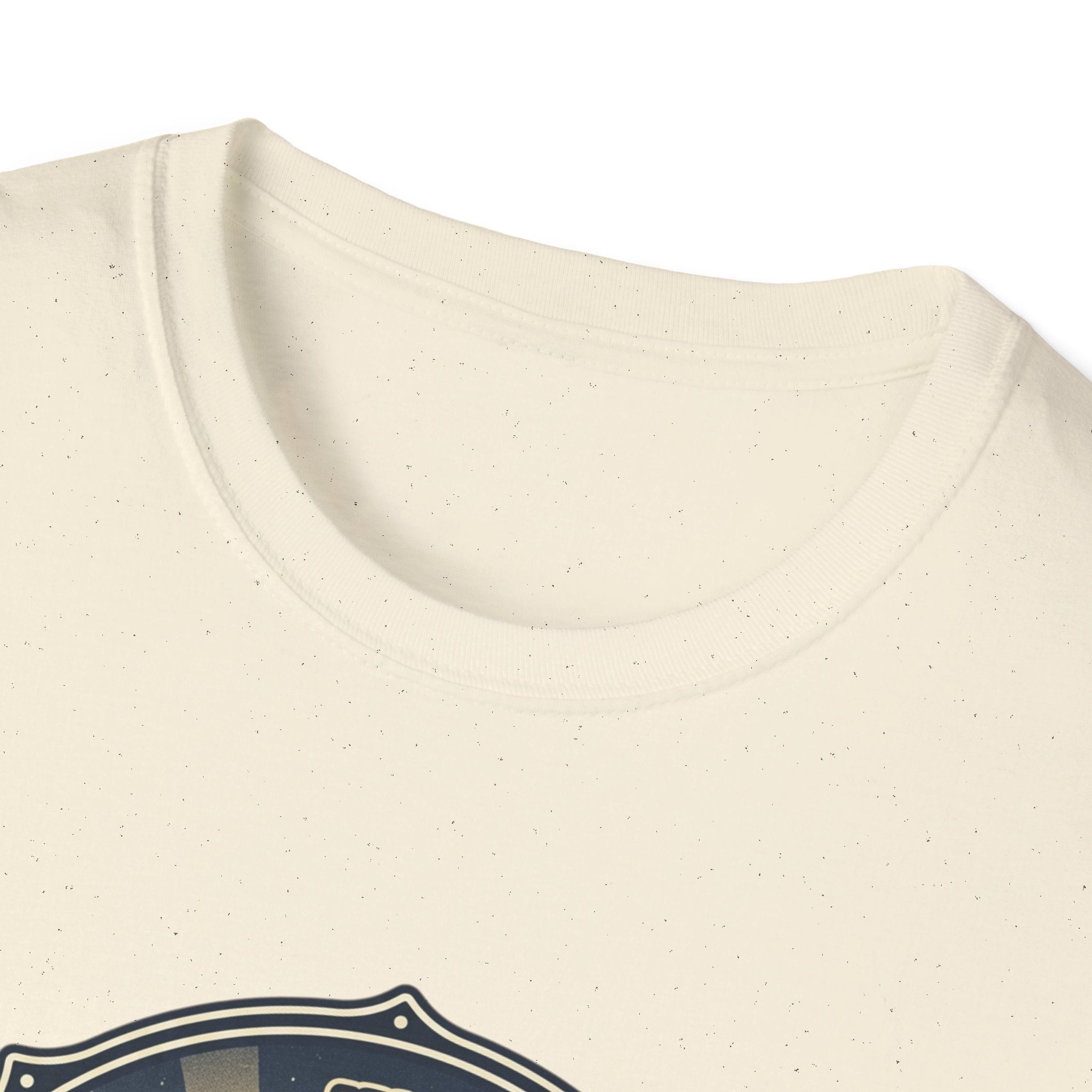 Christian T-Shirt — "Thankful God Is In Control" Cross Design