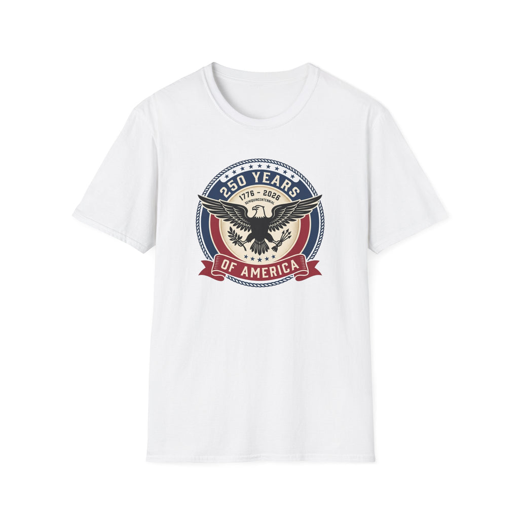 250 Years of America Eagle T-Shirt — 1776–2026 Patriotic Anniversary Tee