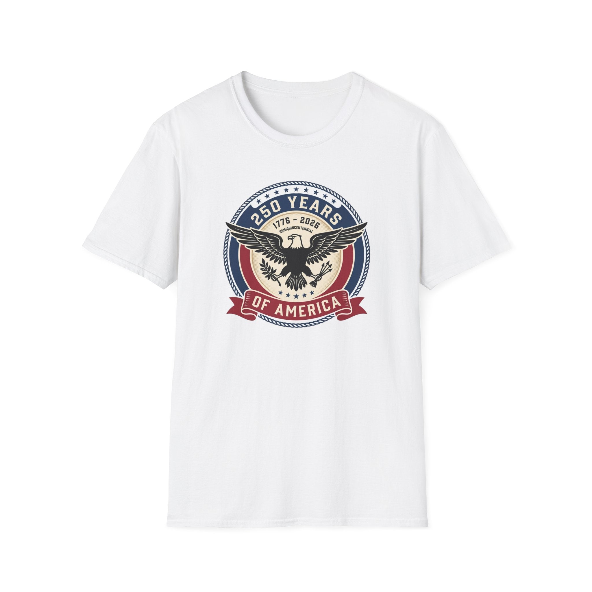 250 Years of America Eagle T-Shirt — 1776–2026 Patriotic Anniversary Tee