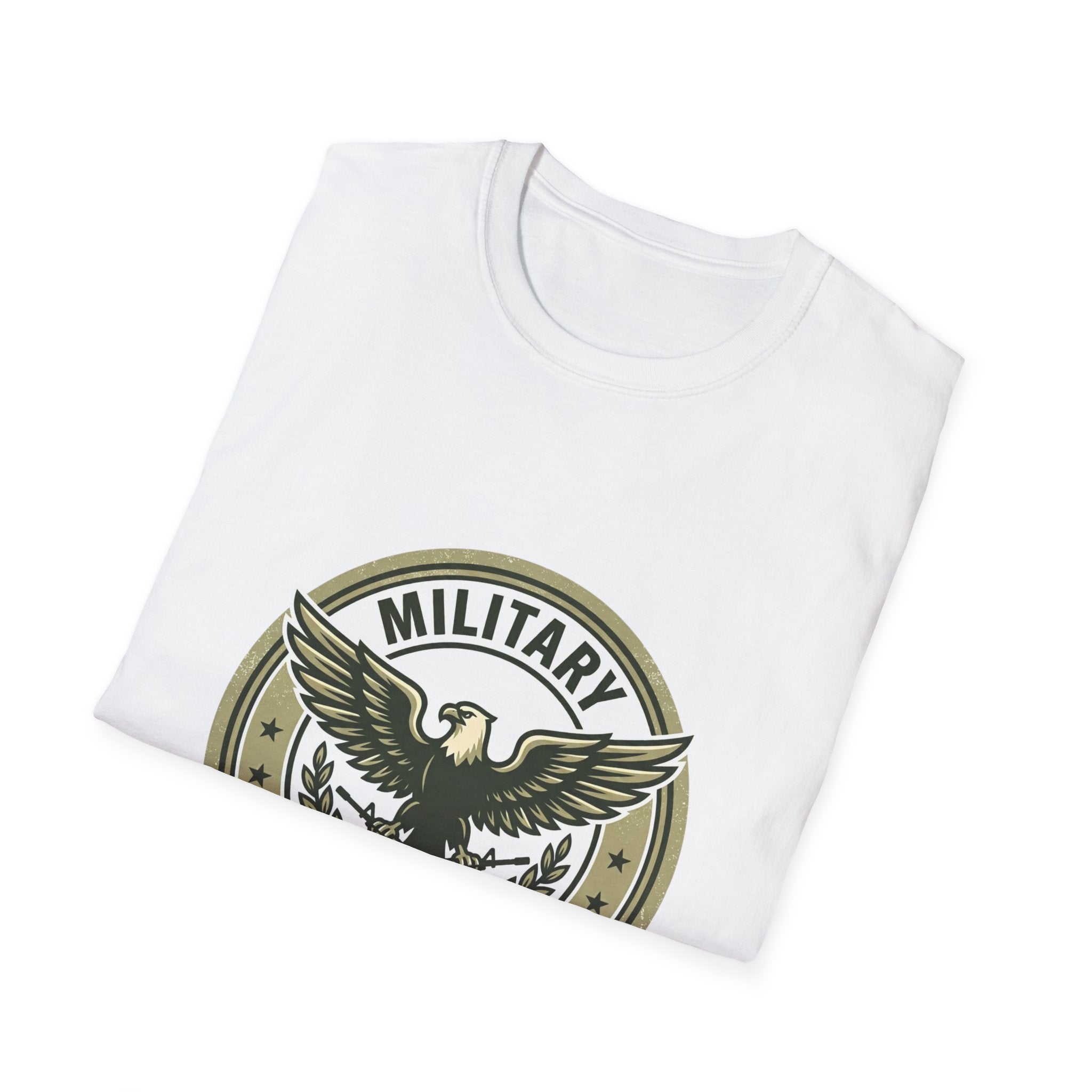 Military Eagle T-Shirt — Vintage Emblem Patriotic Tee