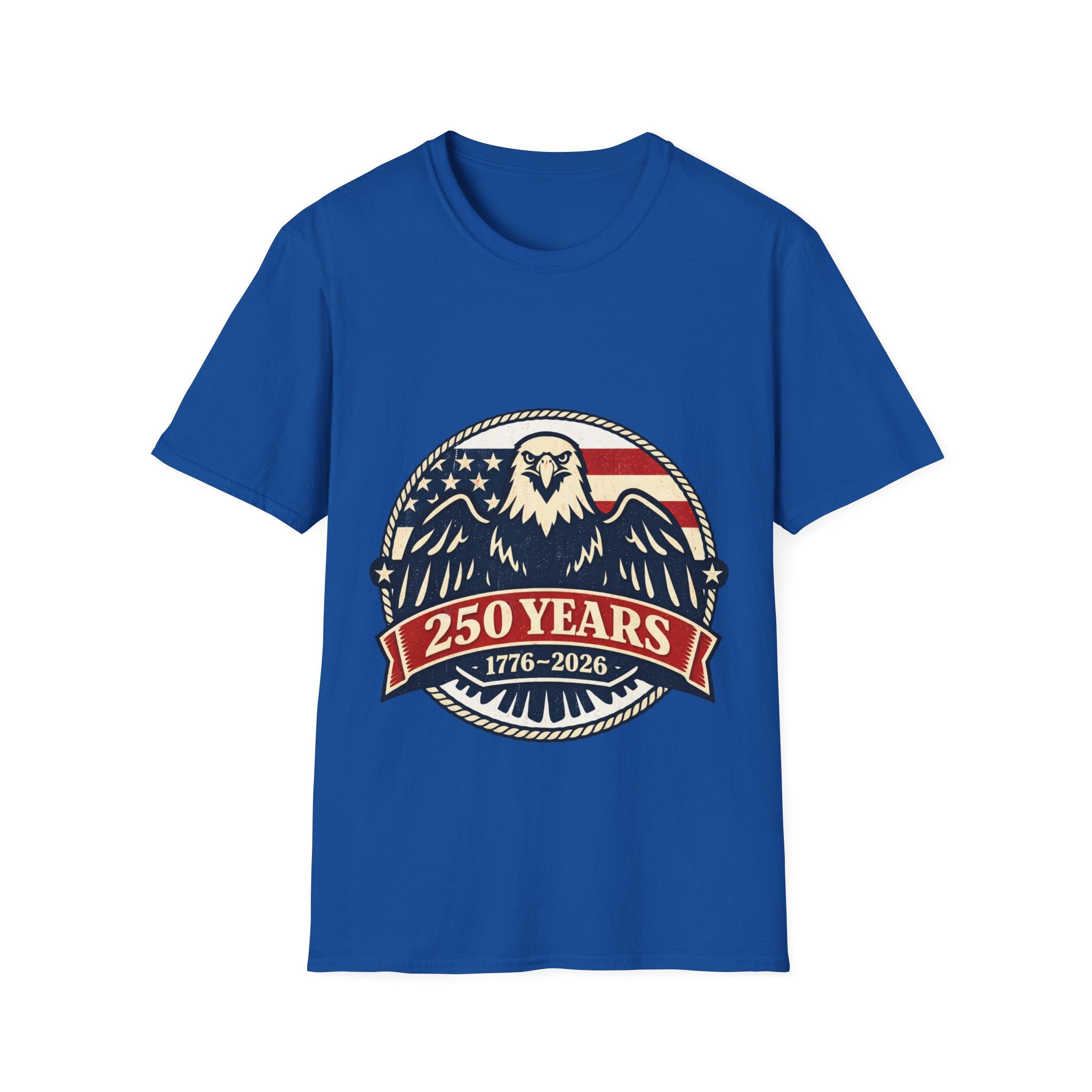 250 Years Eagle T-Shirt – 1776–2026 American Anniversary Patriotic Tee