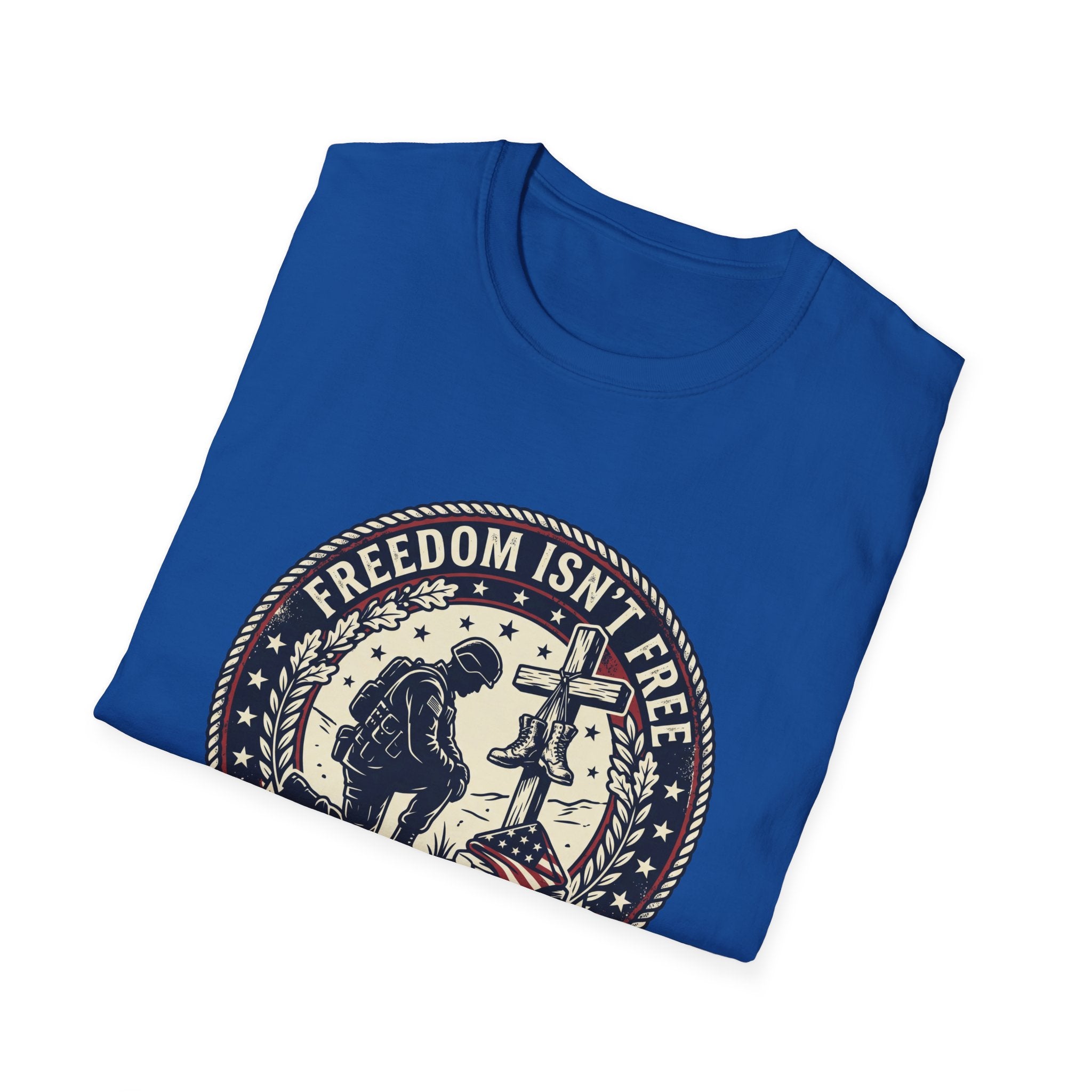 Freedom Isn't Free Memorial T-Shirt — Honoring the Fallen Military Tee