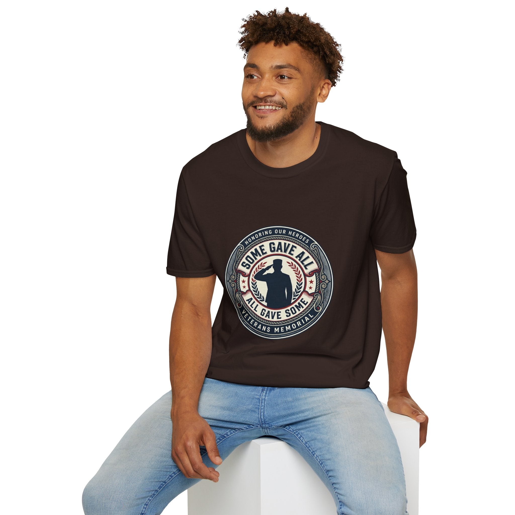Veterans Memorial T-Shirt — "Some Gave All, All Gave Some" Tribute Tee