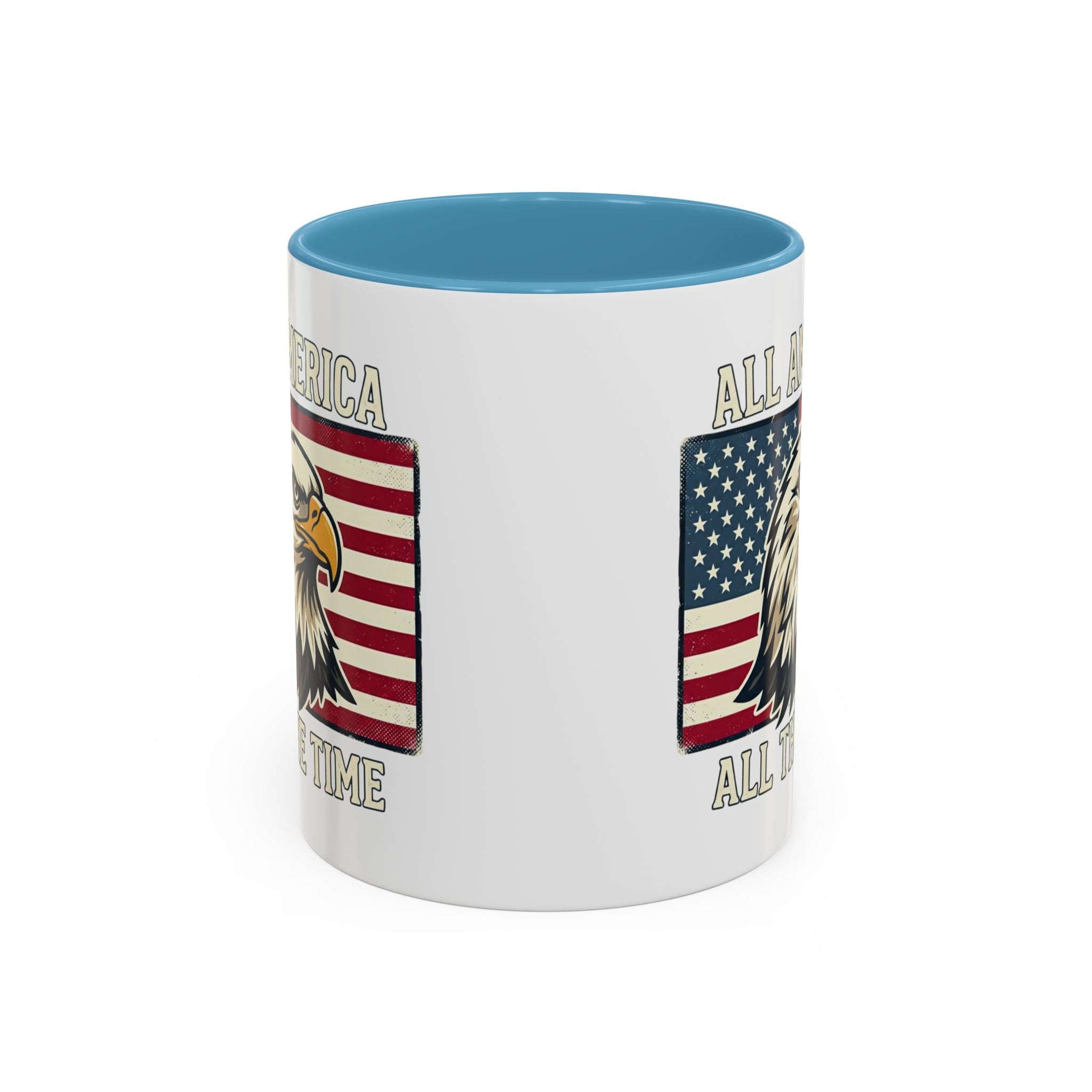 All America Eagle Coffee Mug — Patriotic 11oz Accent Mug