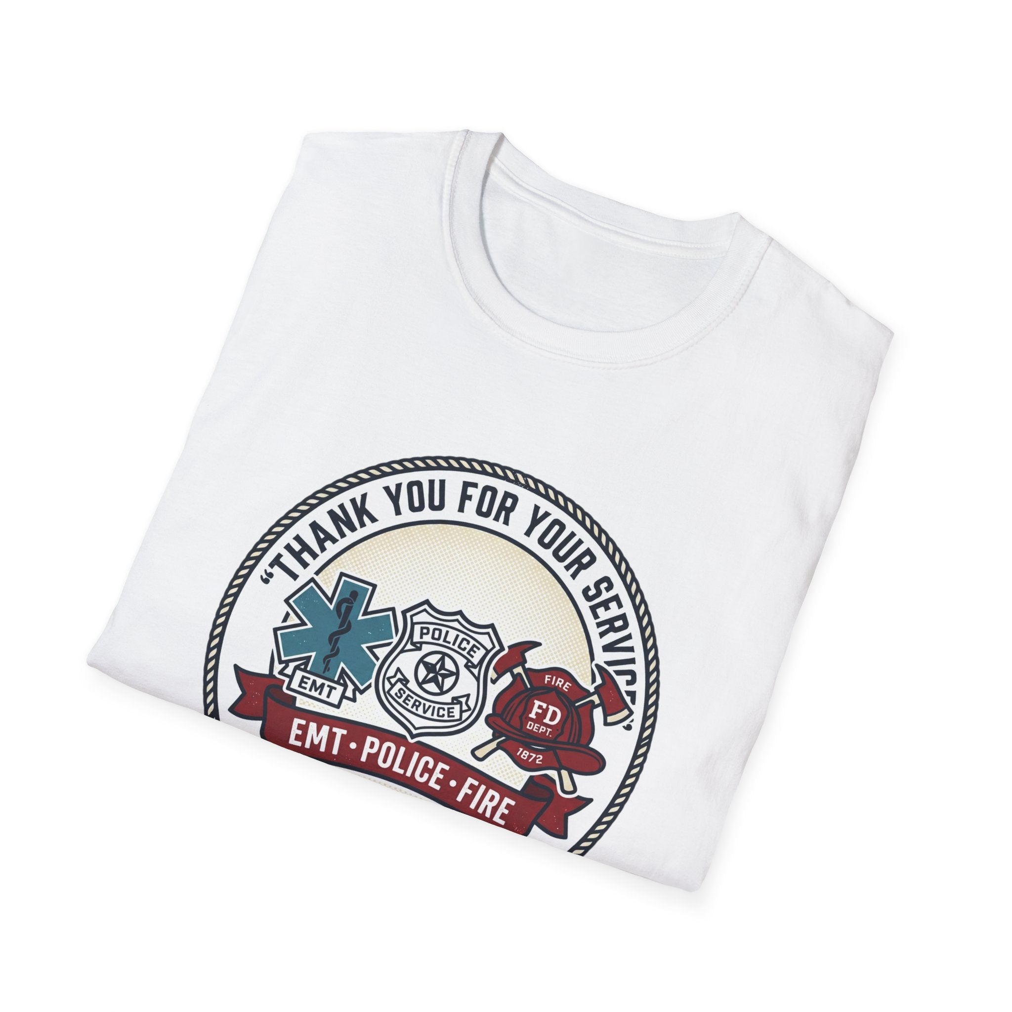 EMT • Police • Fire 'Thank You For Your Service' T-Shirt
