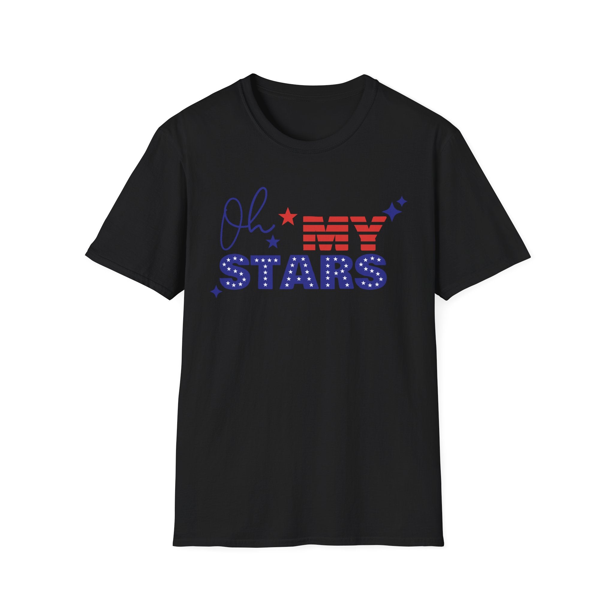 Oh My Stars T-Shirt – Patriotic 4th of July Graphic Tee