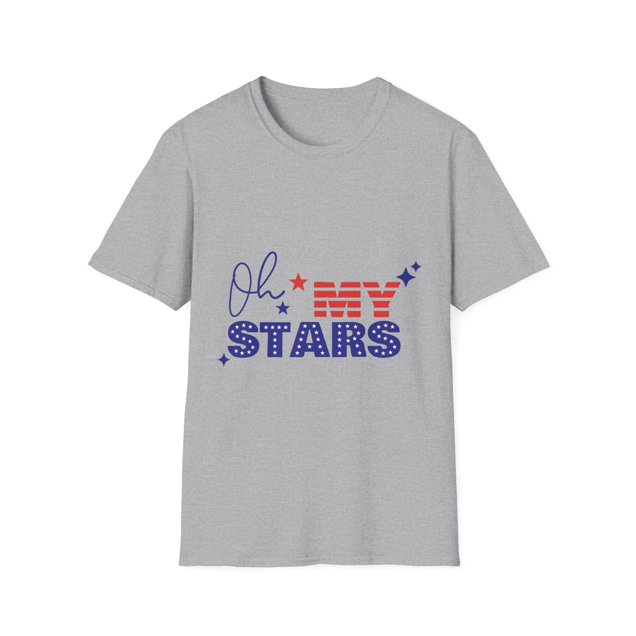 Oh My Stars T-Shirt – Patriotic 4th of July Graphic Tee